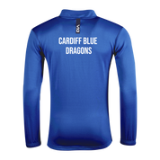 Cardiff Blue Dragons RL Fortis Half Zip Sweat