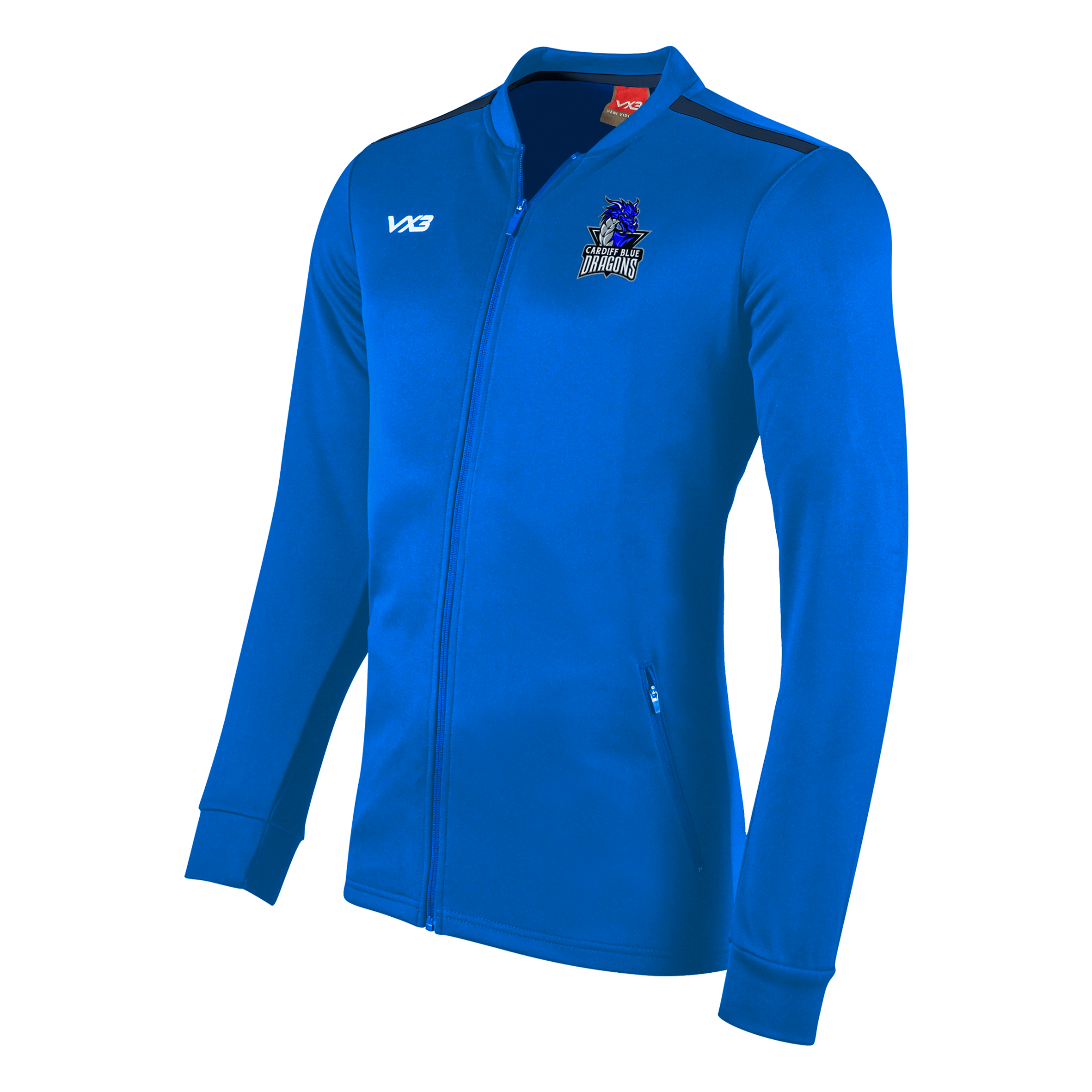 Cardiff Blue Dragons RL Fortis Youth Presentation Jacket