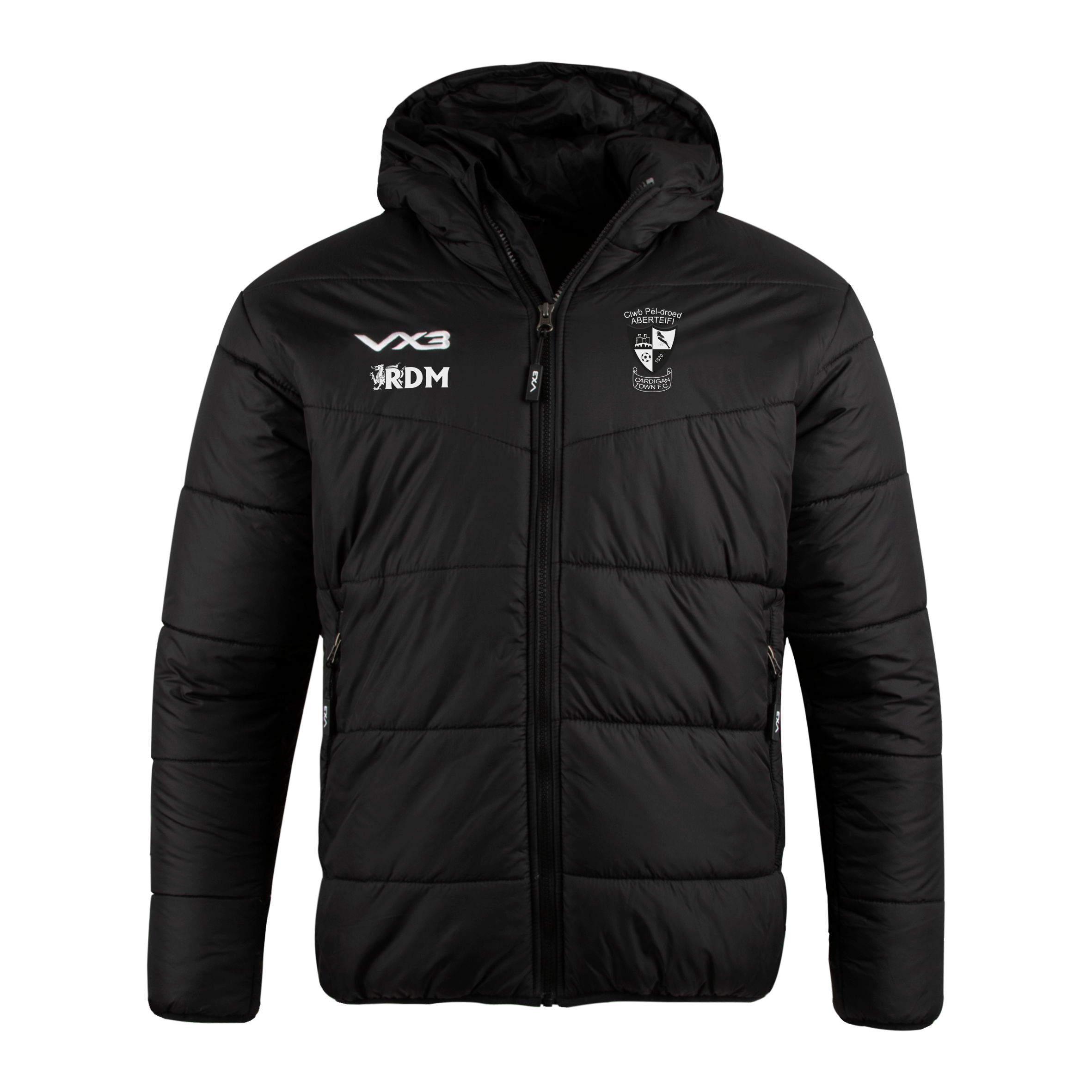 Cardigan Town FC Seniors Lorica Quilted Jacket