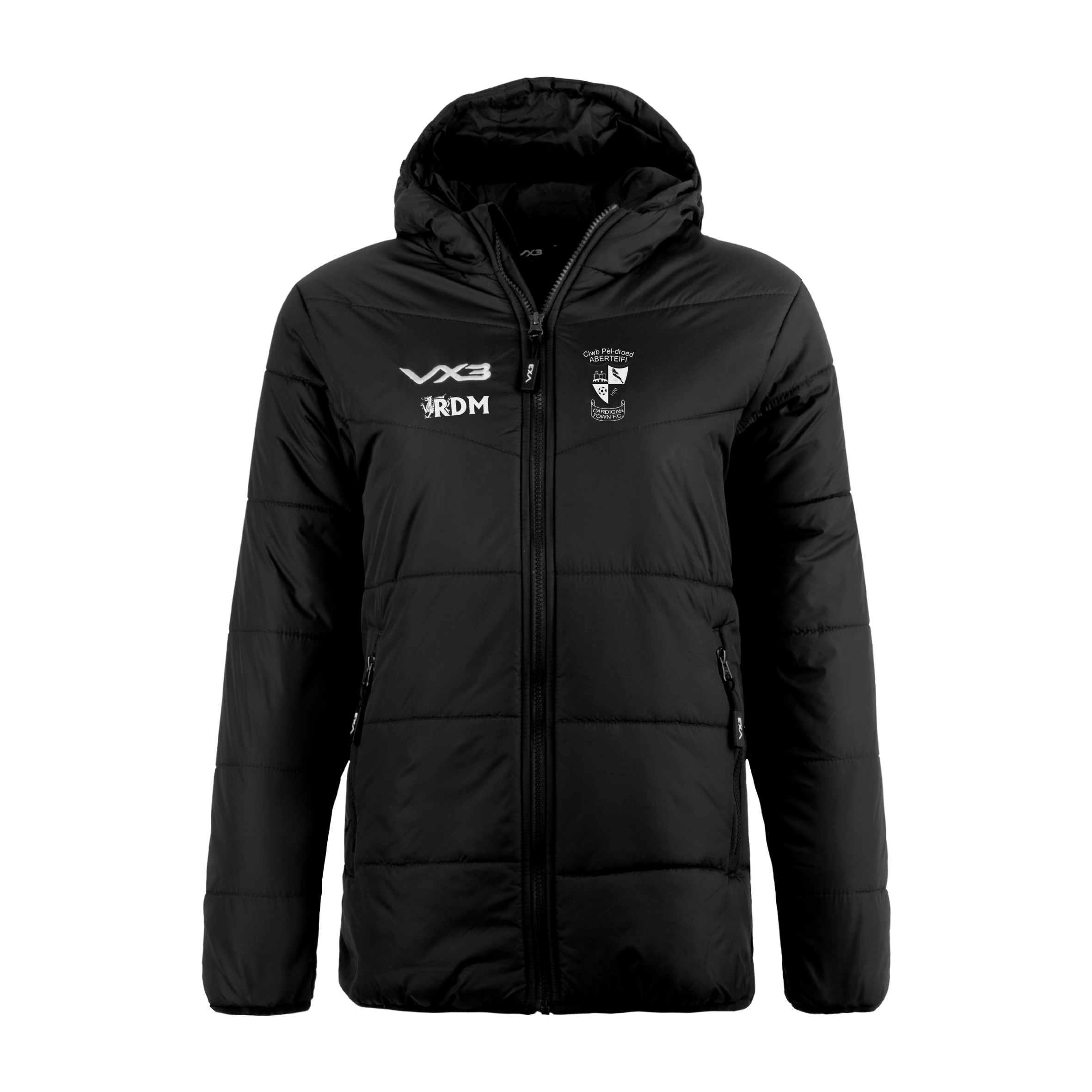 Cardigan Town FC Seniors Lorica Ladies Quilted Jacket