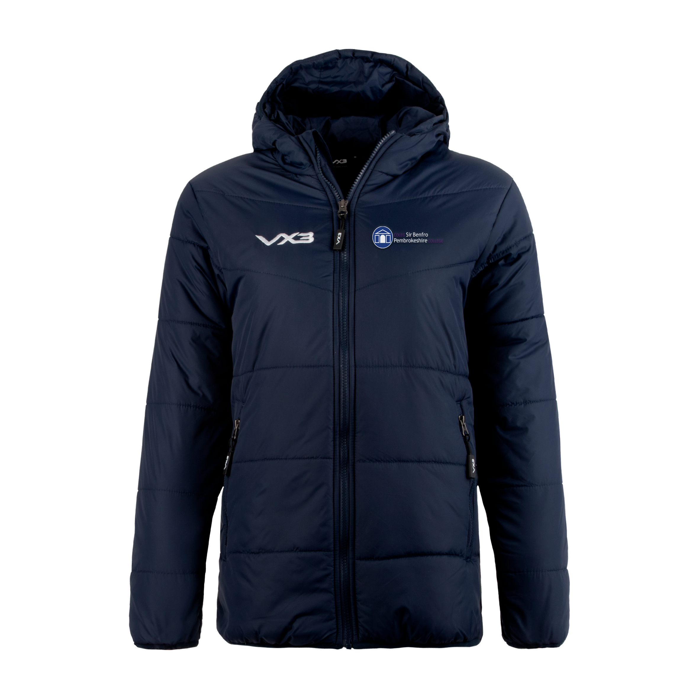 Coleg Sir Benfro Pembrokeshire College Lorica Ladies Quilted Jacket