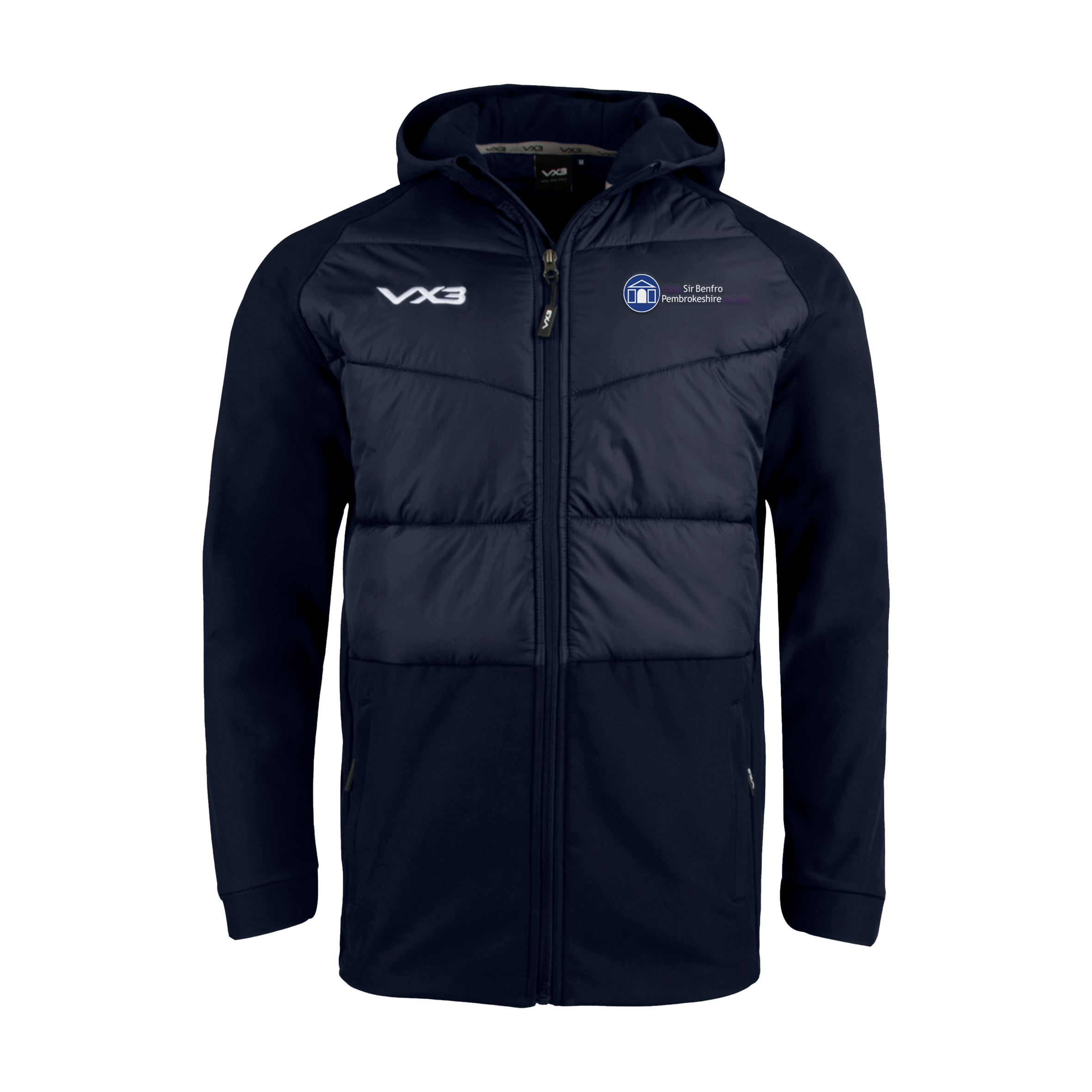 Coleg Sir Benfro Pembrokeshire College Tempest Hybrid Jacket