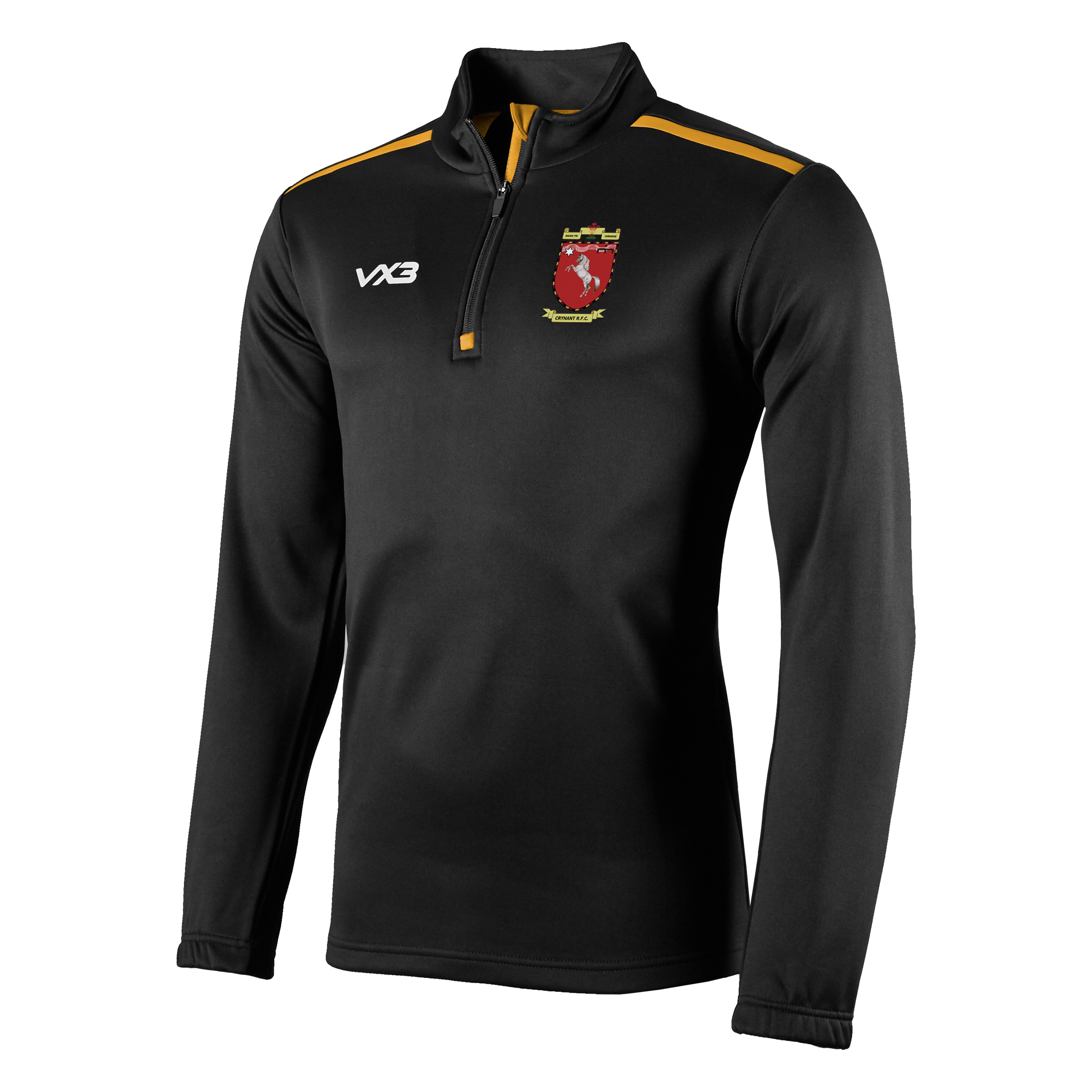 Crynant RFC Fortis Half Zip Sweat