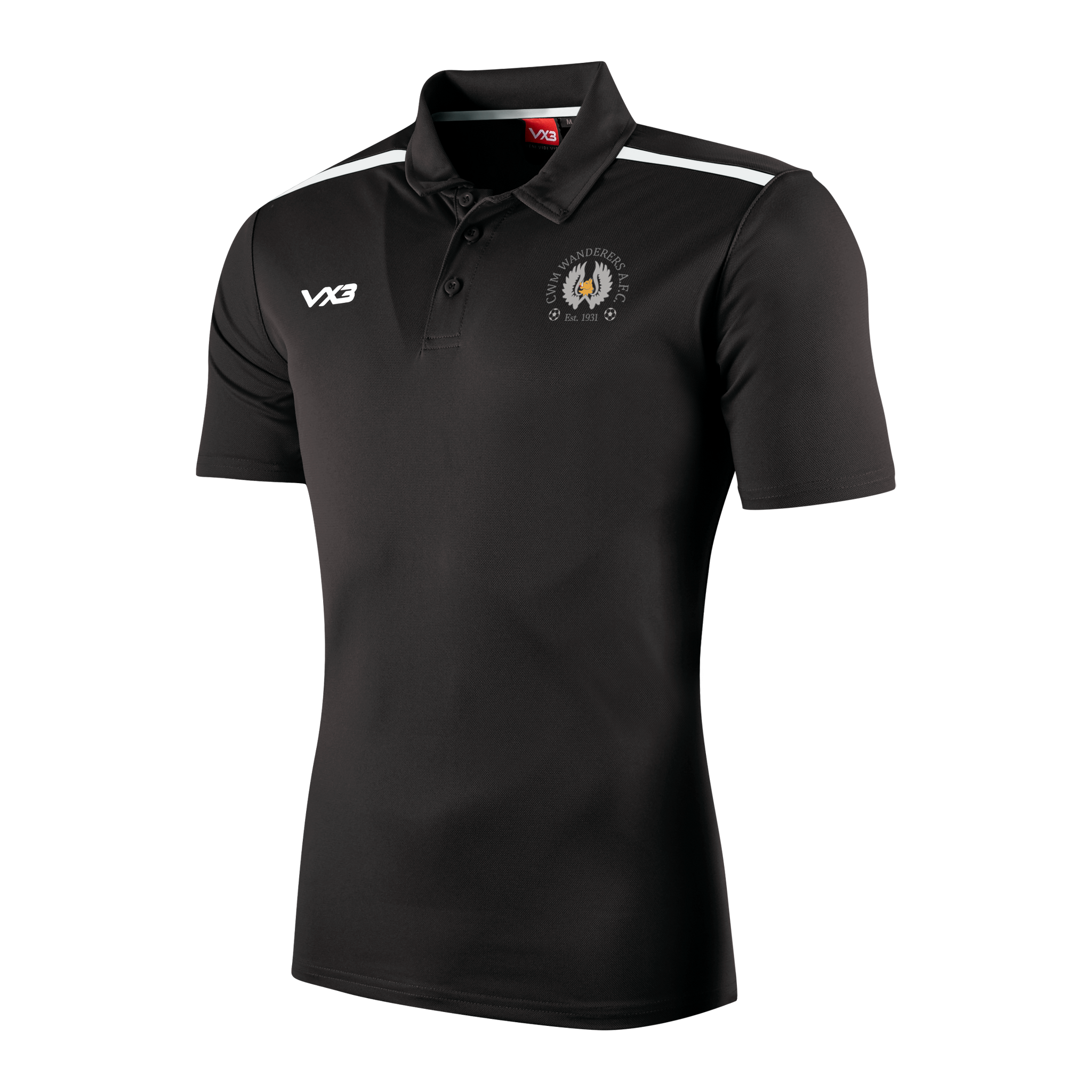 Cwm Wanderers FC Fortis Coaches Polo
