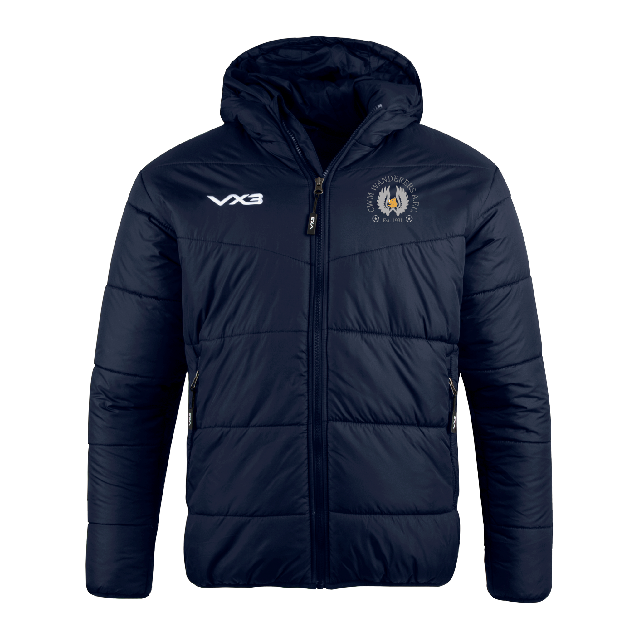 Cwm Wanderers FC Lorica Quilted Jacket