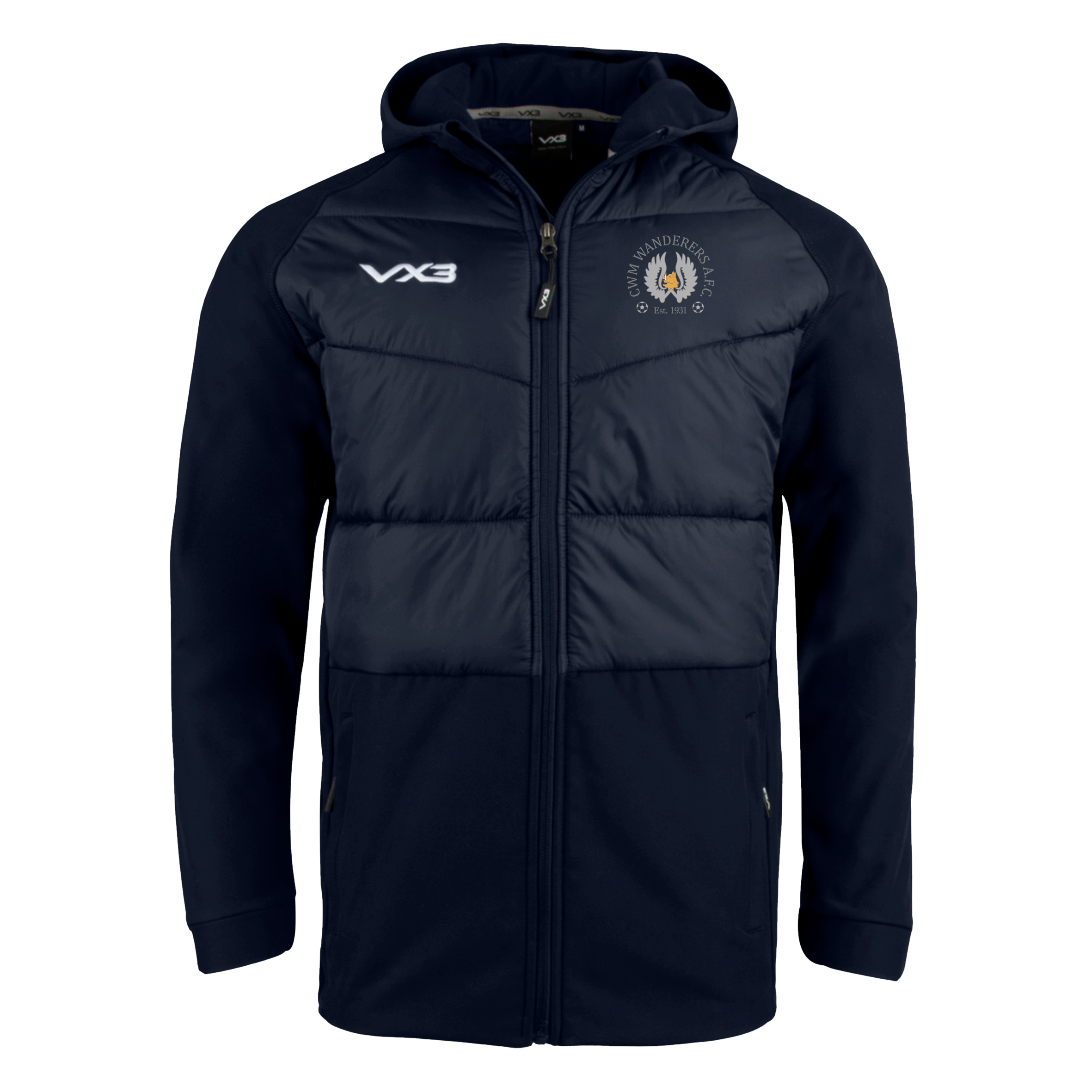Cwm Wanderers FC Tempest Hybrid Jacket