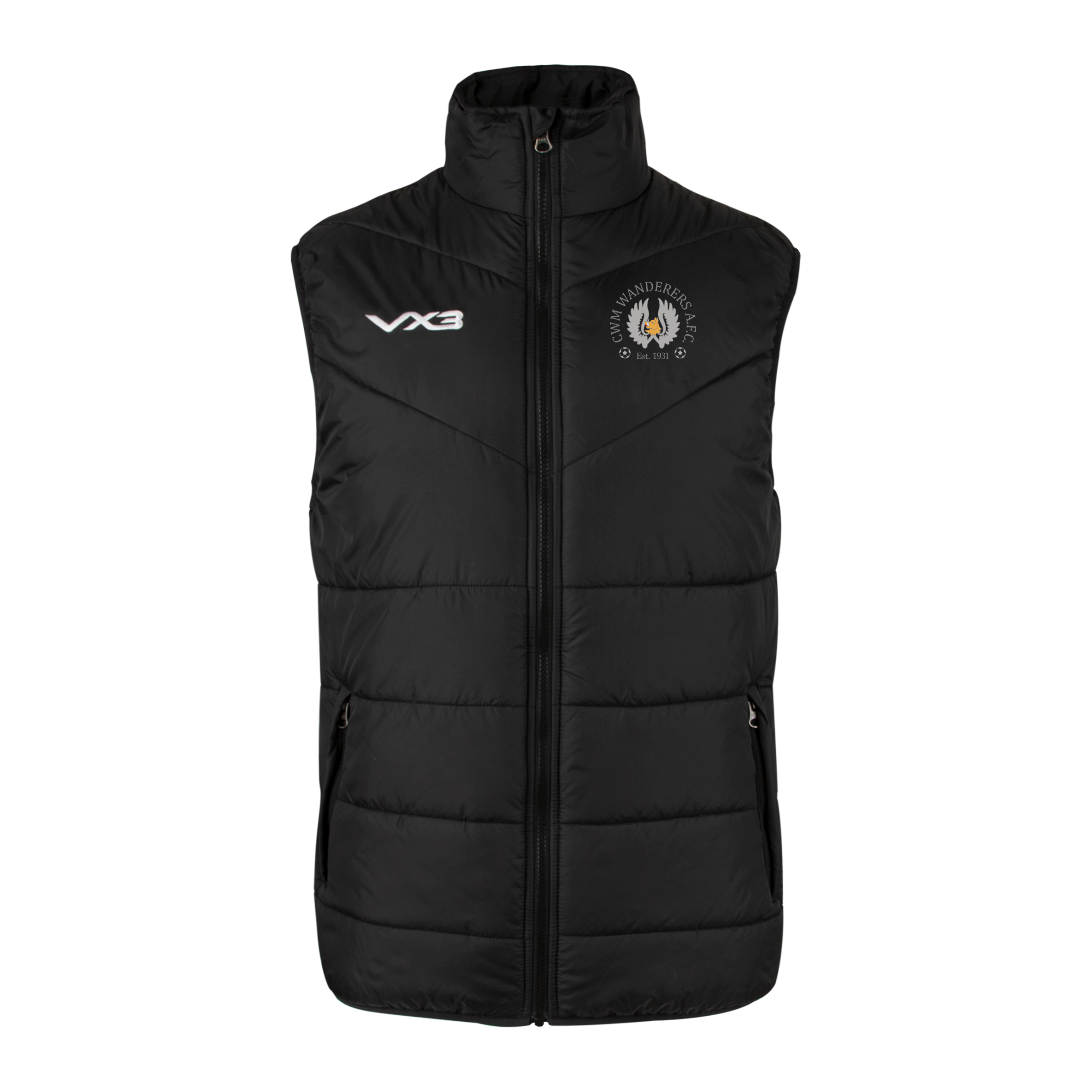 Cwm Wanderers FC Ventus Coaches Gilet