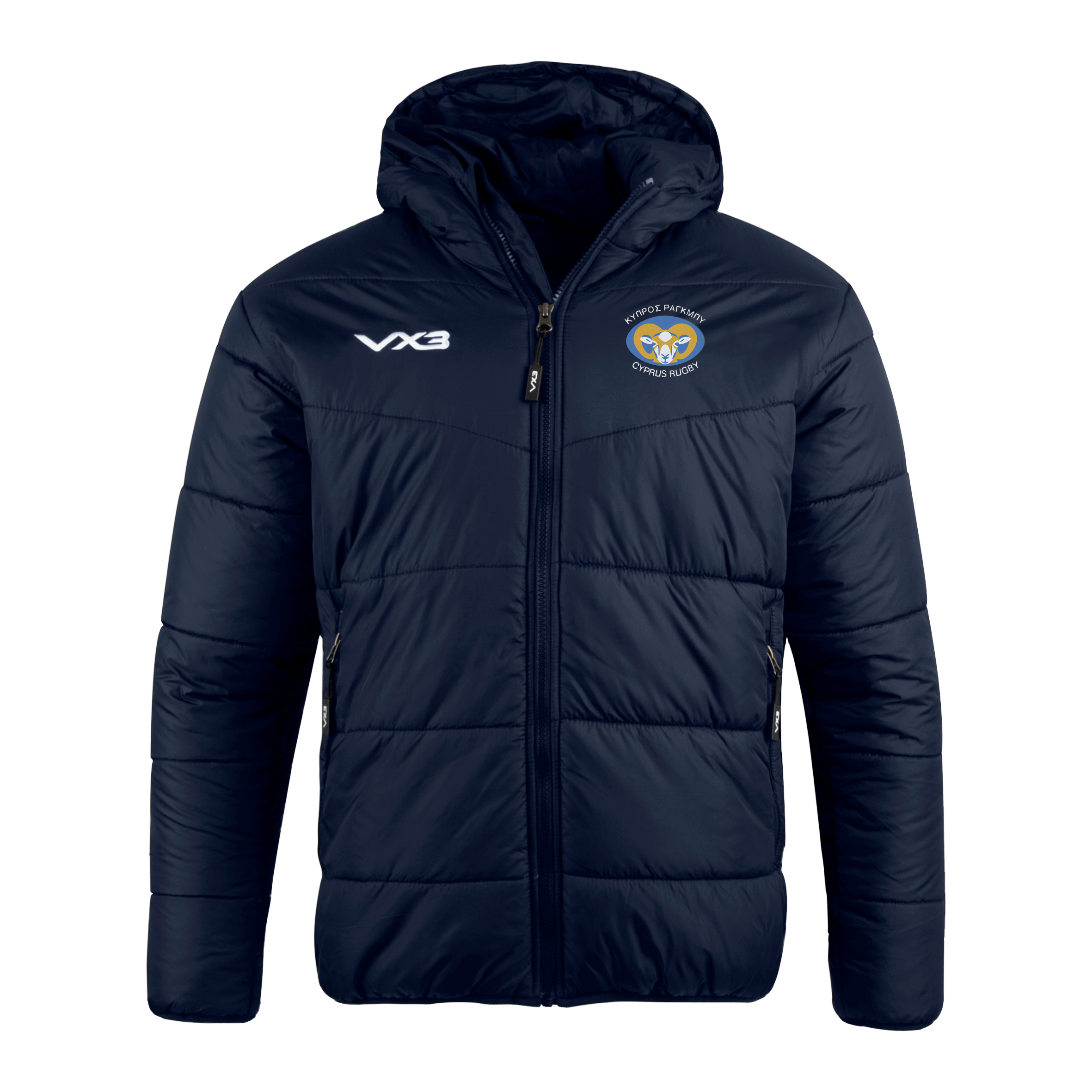 Cyprus Rugby Federation Supporters Lorica Youth Quilted Jacket