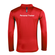 Exeter College Curriculum Personal Trainer Fortis Half Zip Sweat Red/Black