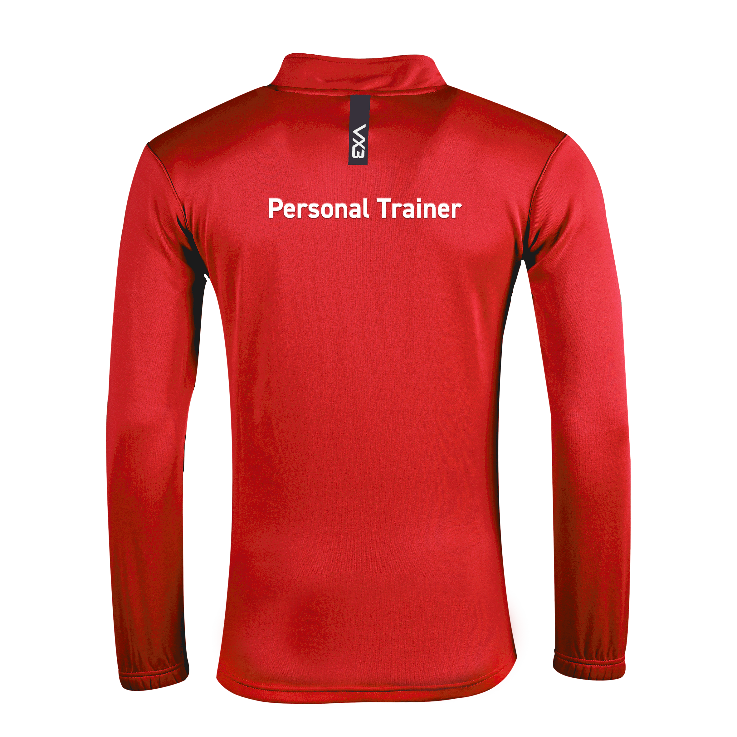 Exeter College Curriculum Personal Trainer Fortis Half Zip Sweat Red/Black
