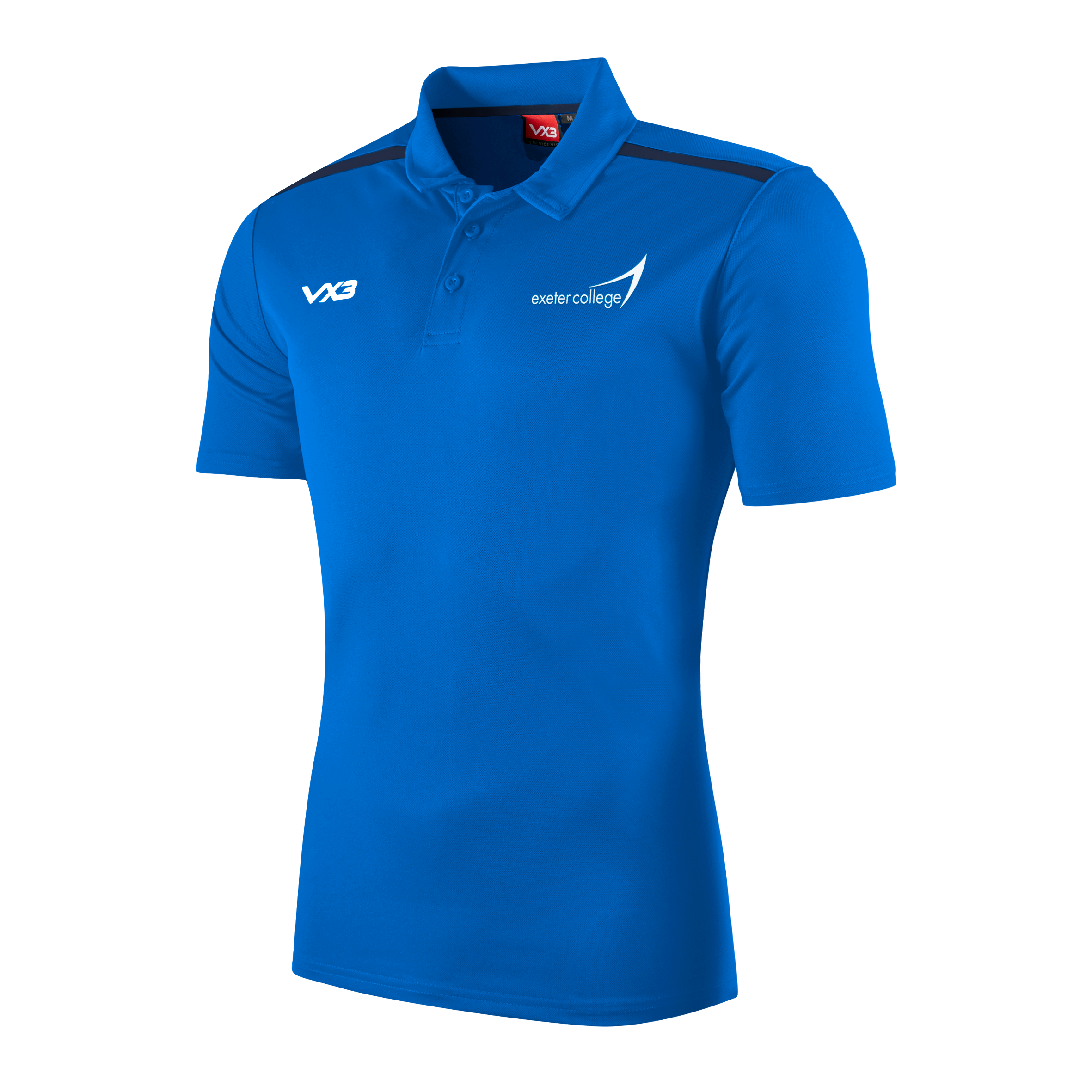 Exeter College Curriculum Fortis Polo Royal/Navy