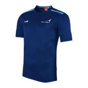 Exeter College Curriculum Fitness Instructor Fortis Tee Navy/Sky