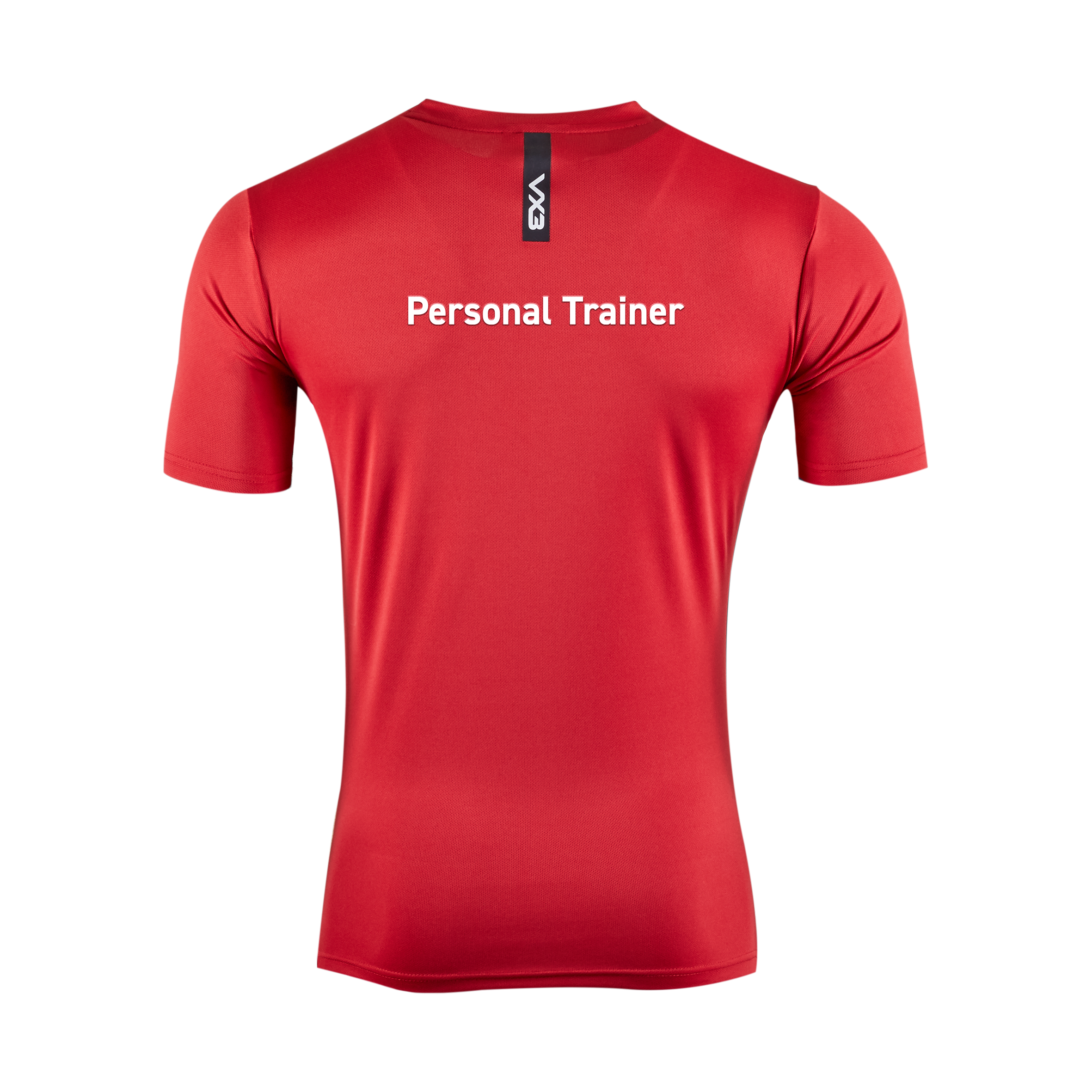 Exeter College Curriculum Personal Trainer Fortis Tee Red/Black