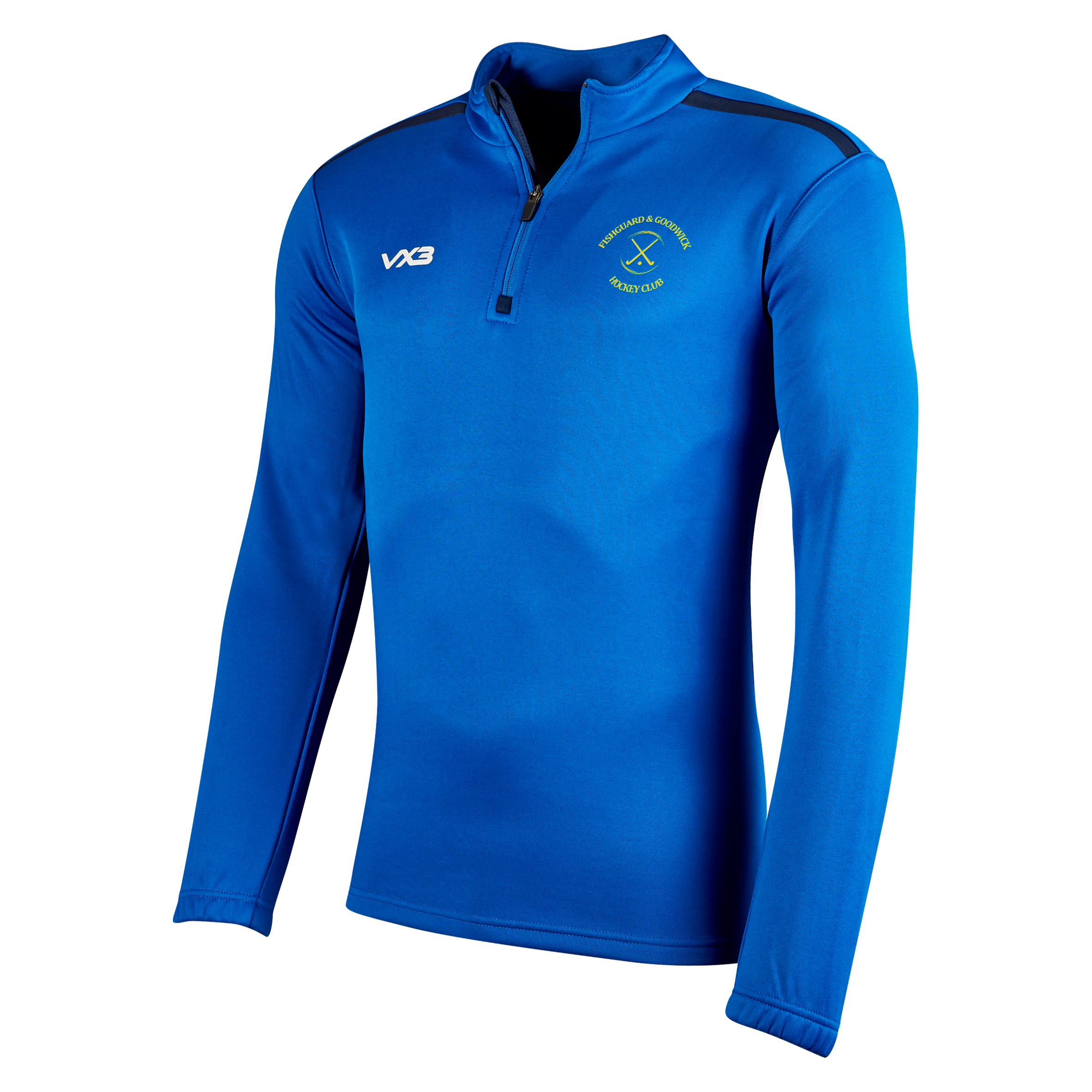 Fishguard and Goodwick Hockey Club Fortis Ladies Half Zip Sweat