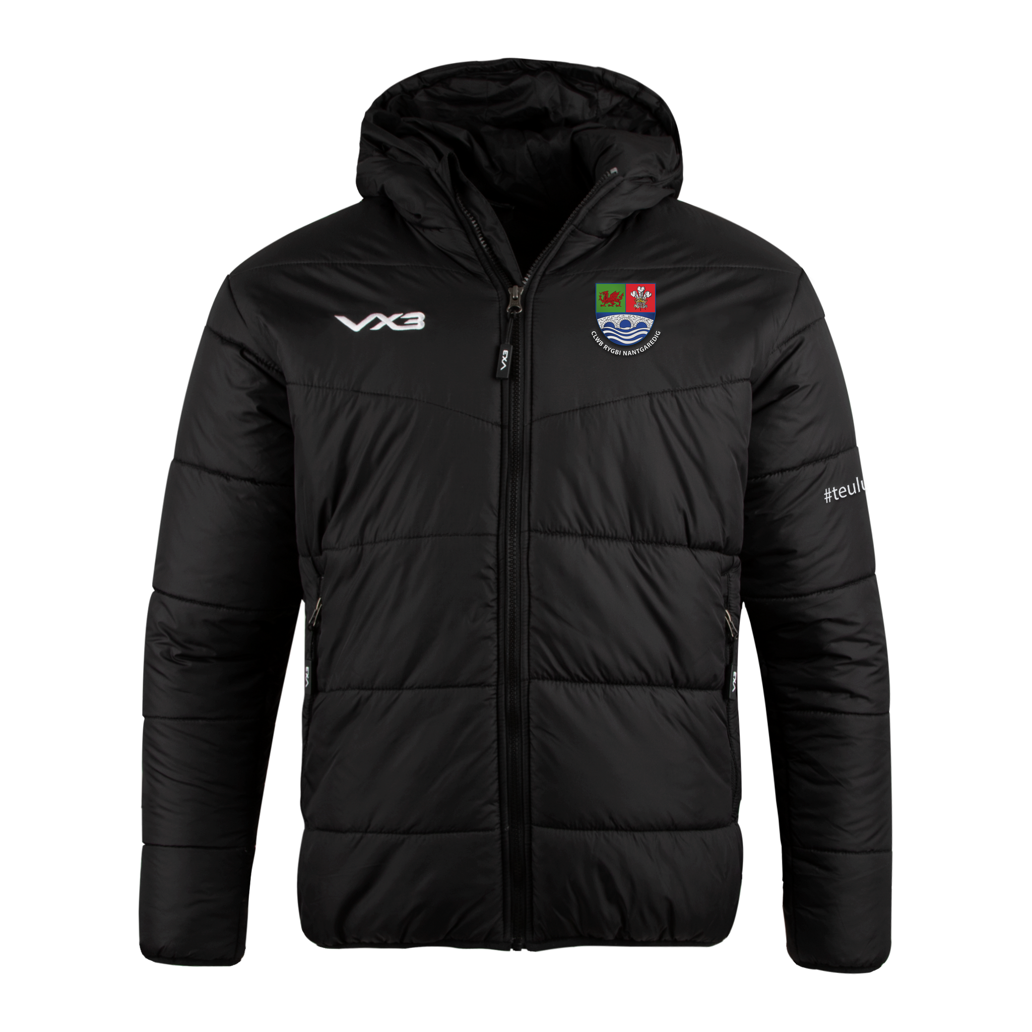 Nantgaredig RFC Lorica Youth Quilted Jacket