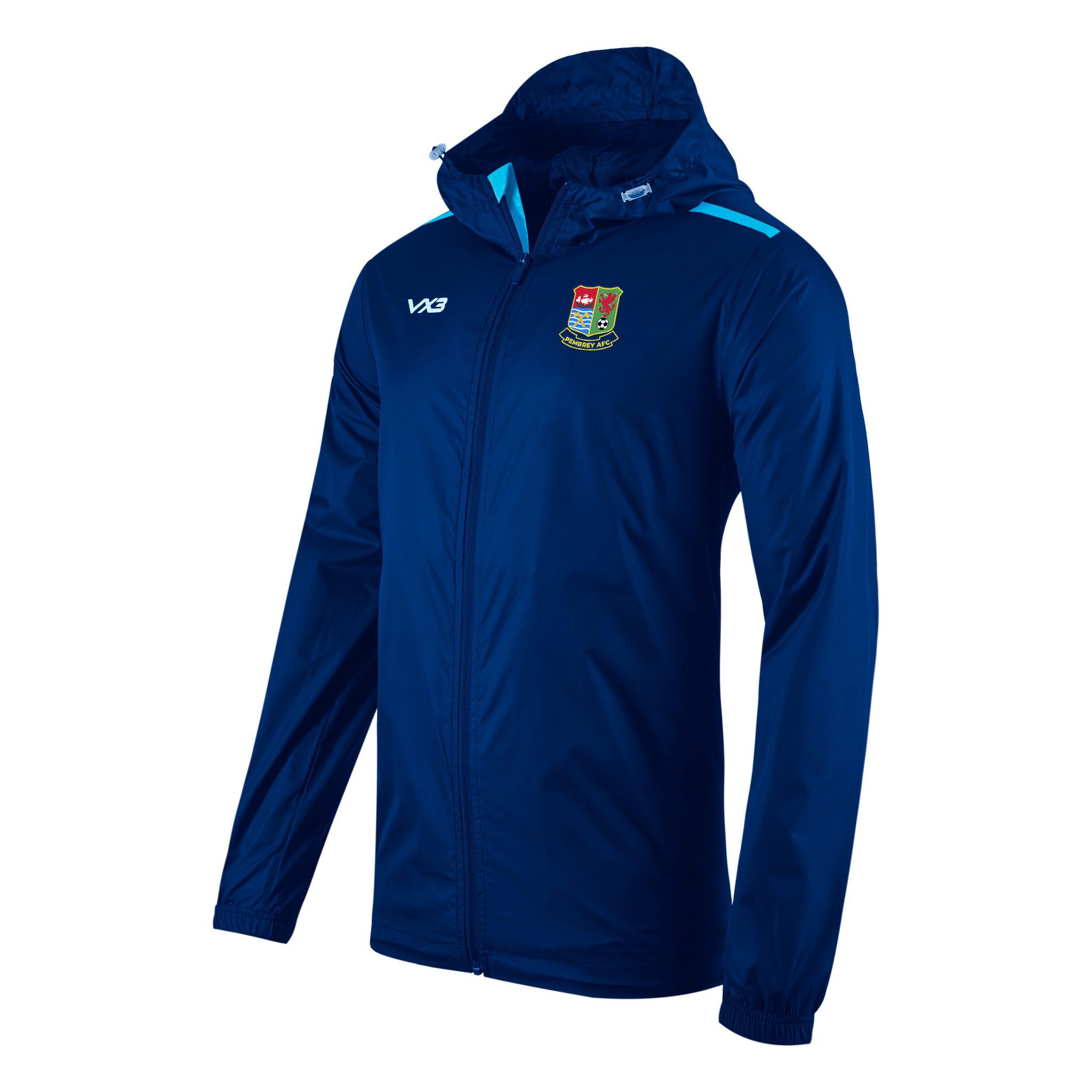 Pembrey AFC Fortis Full Zip Rain Jacket