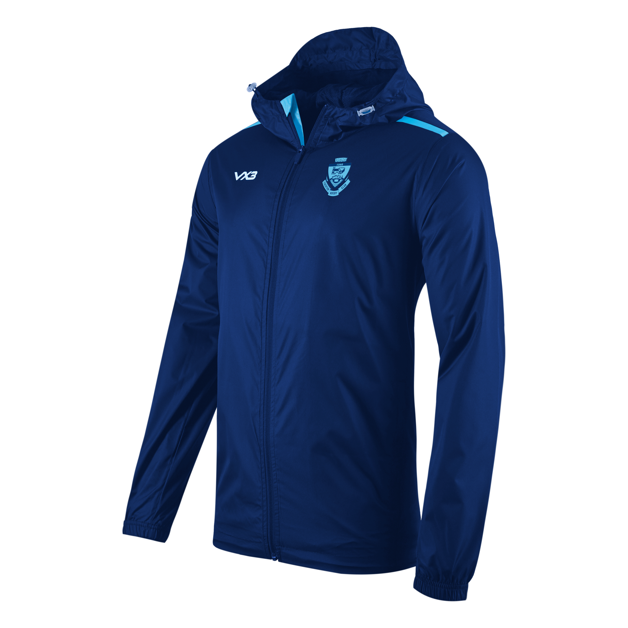 Tiverton RFC Fortis Full Zip Rain Jacket