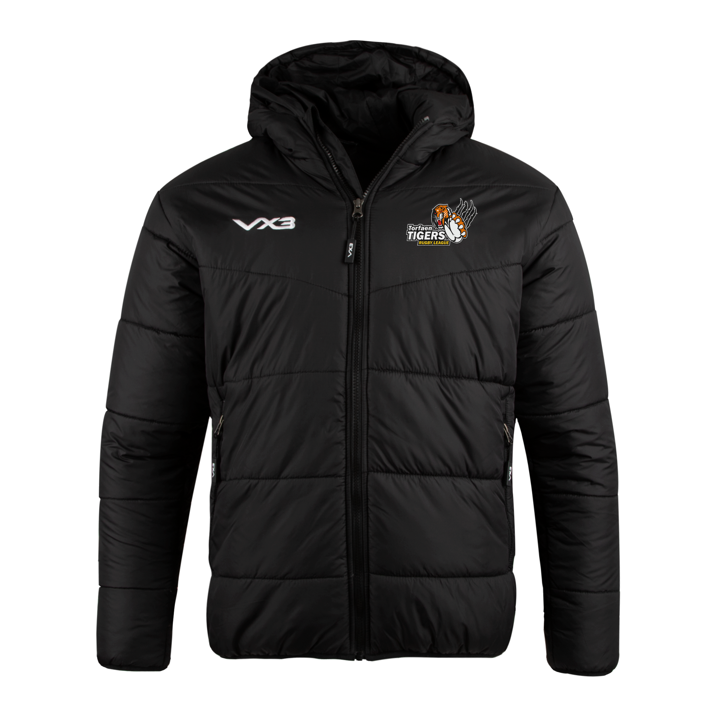 Torfaen Tigers RL Lorica Youth Quilted Jacket
