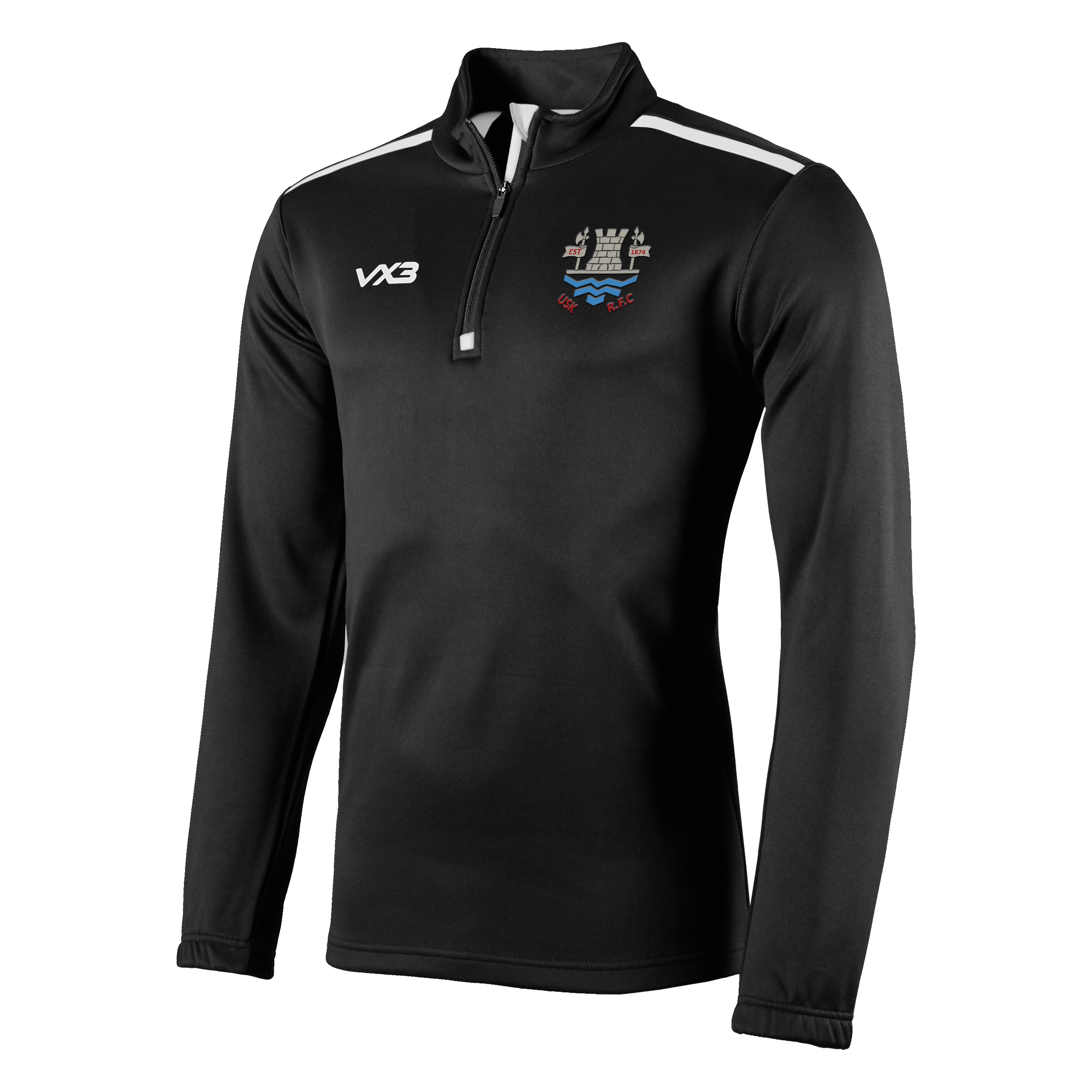 Usk RFC Fortis Half Zip Sweat