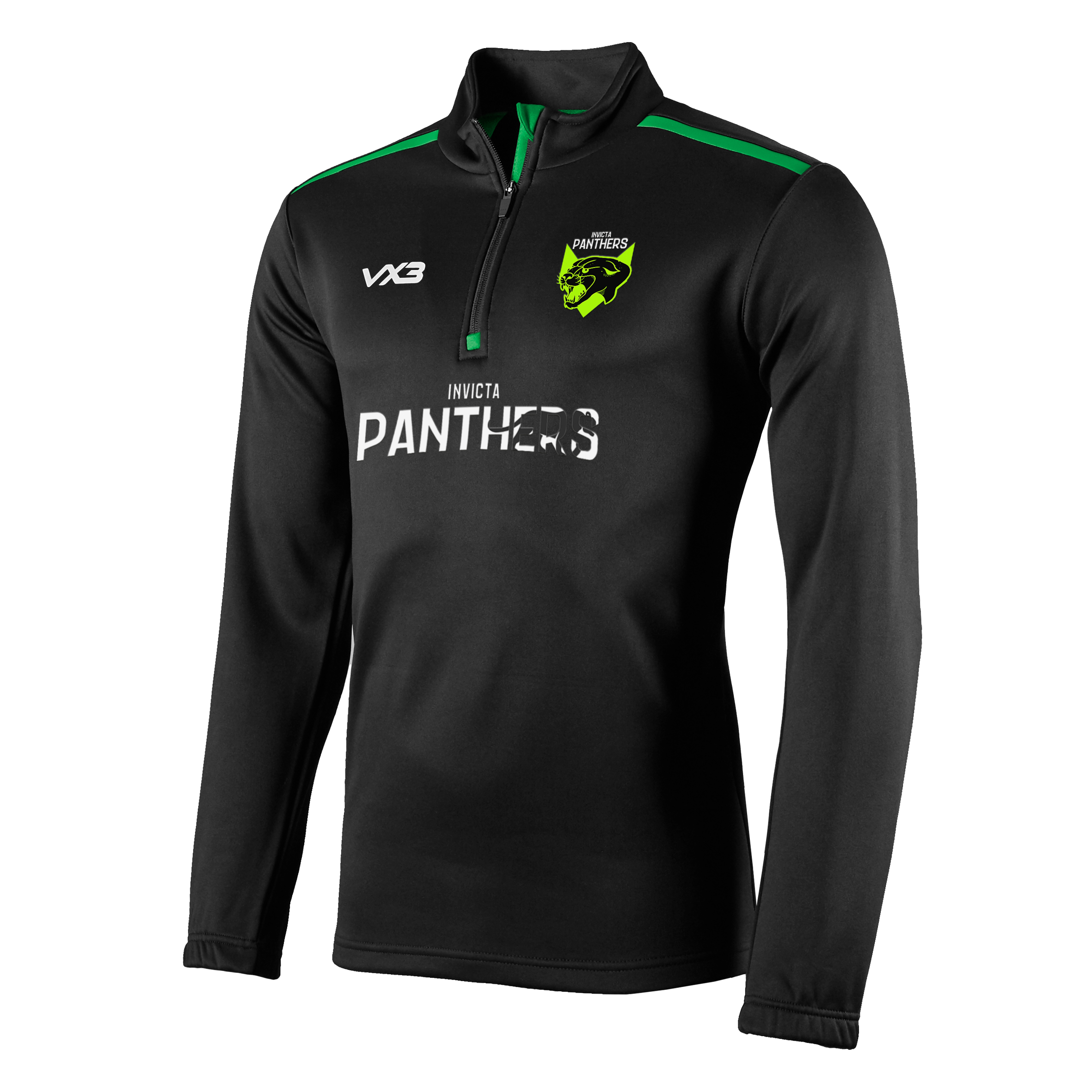 Invicta Panthers RLFC Fortis Half Zip Sweat