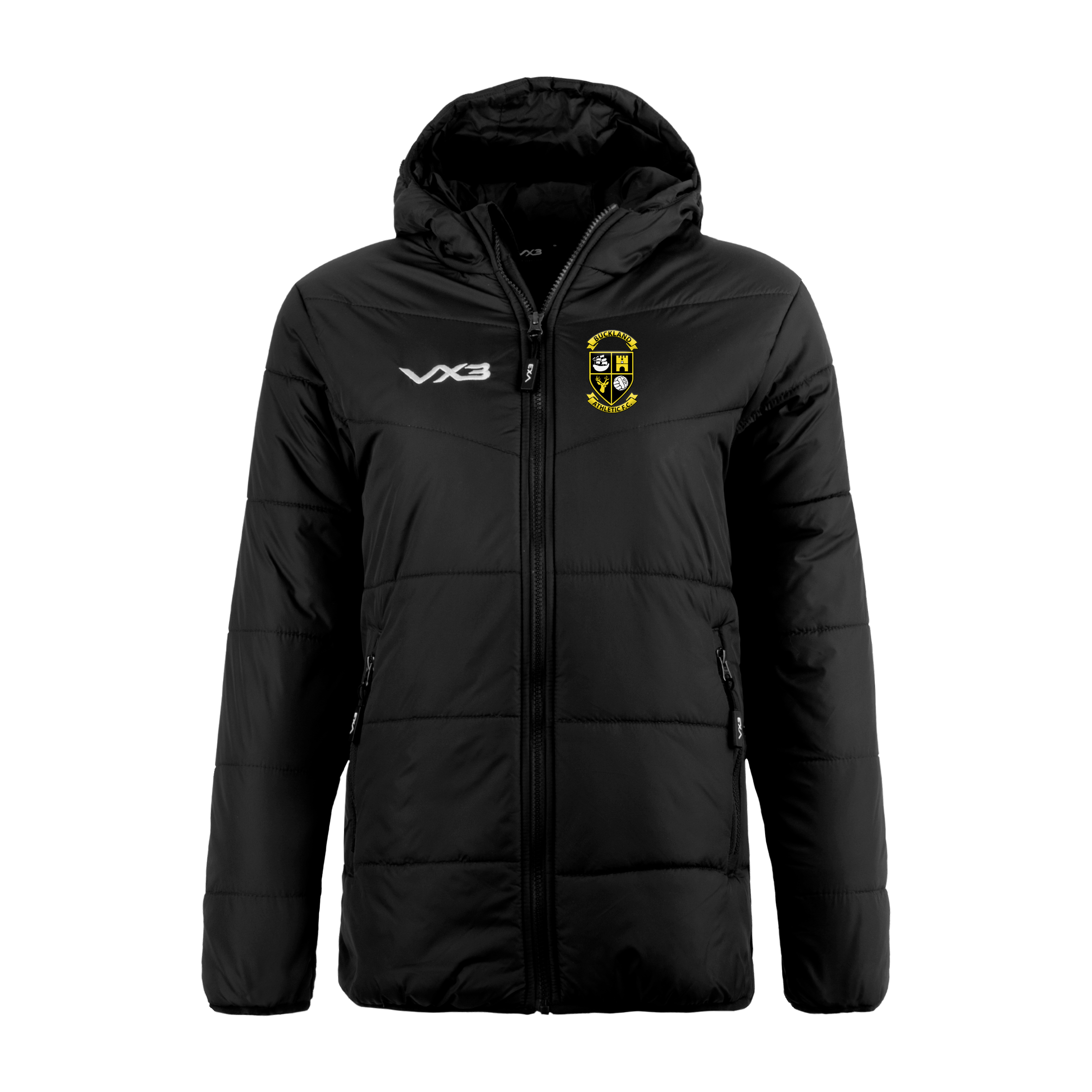 Buckland Athletic Football Club Lorica Ladies Quilted Jacket – VX3