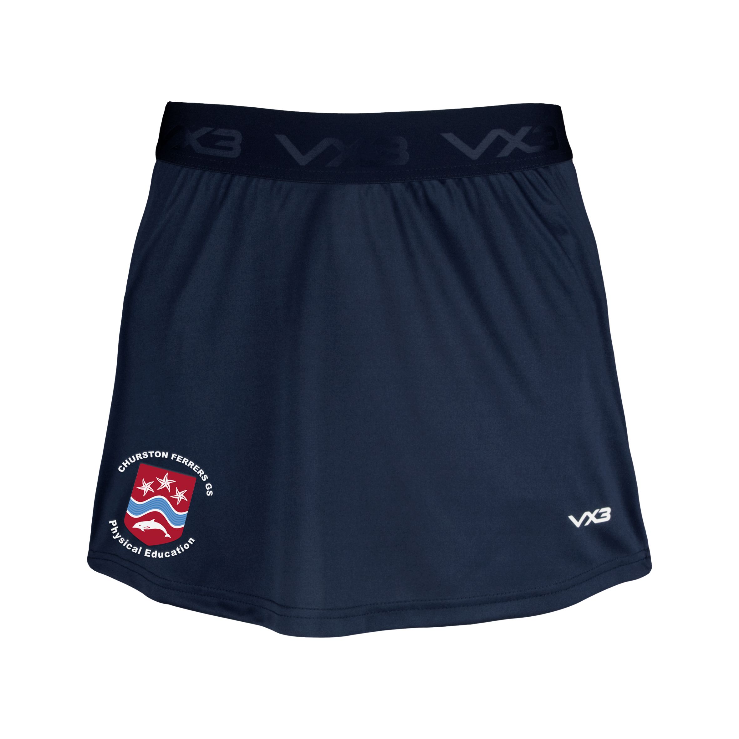 Churston Ferrers Grammar School Skort Navy Girls