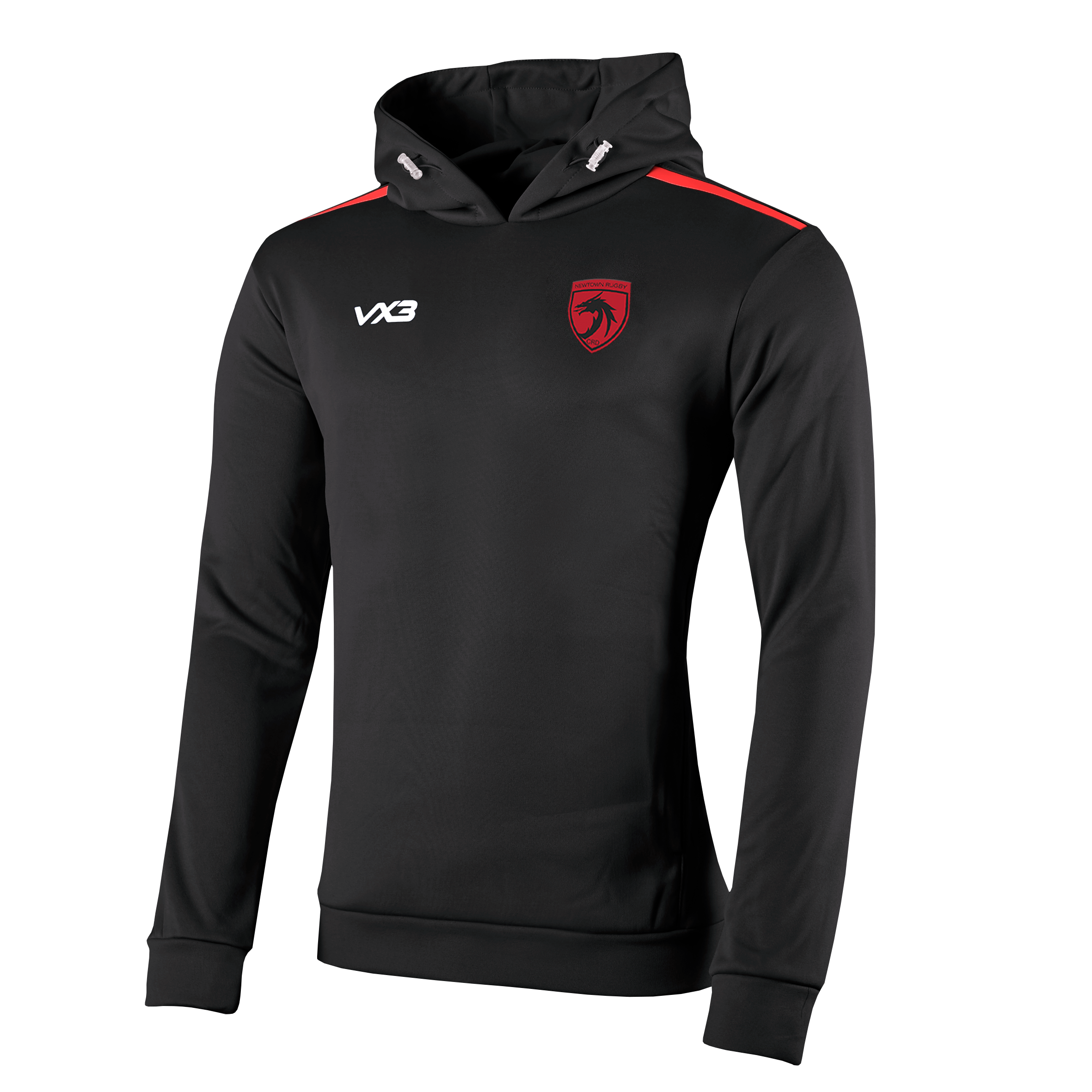 Newtown RFC Fortis Hoodie Black