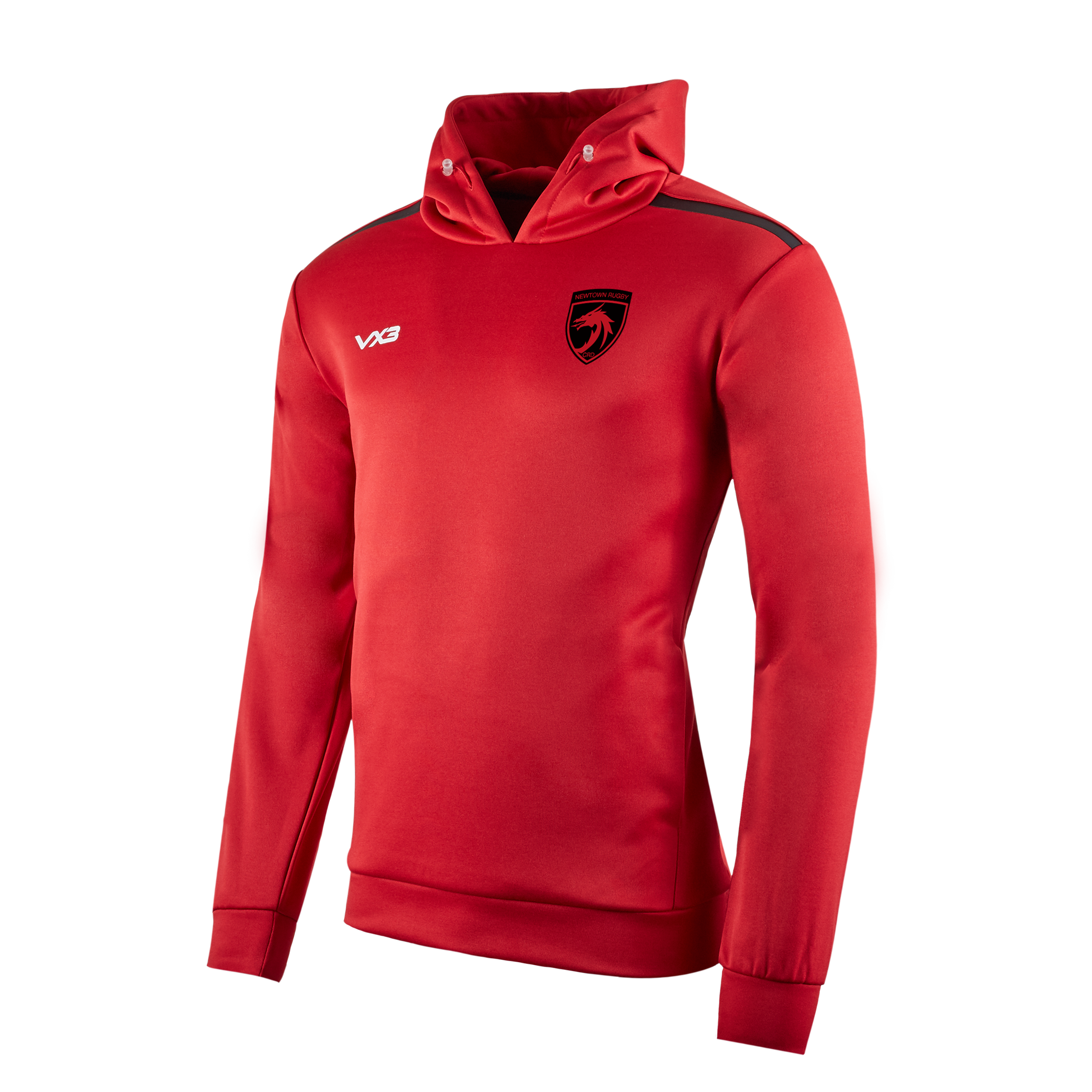 Newtown RFC Fortis Hoodie Red