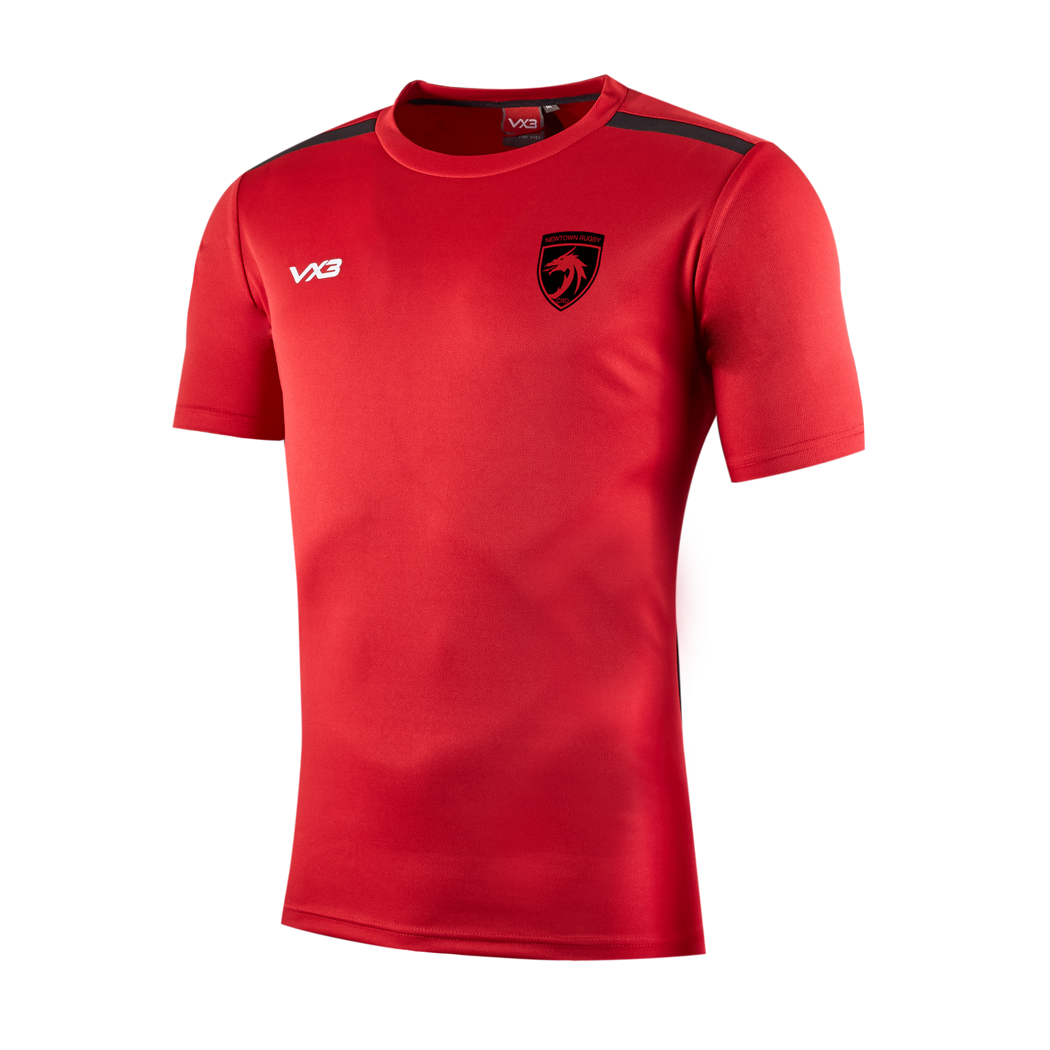 Newtown RFC Fortis Youth Tee Red
