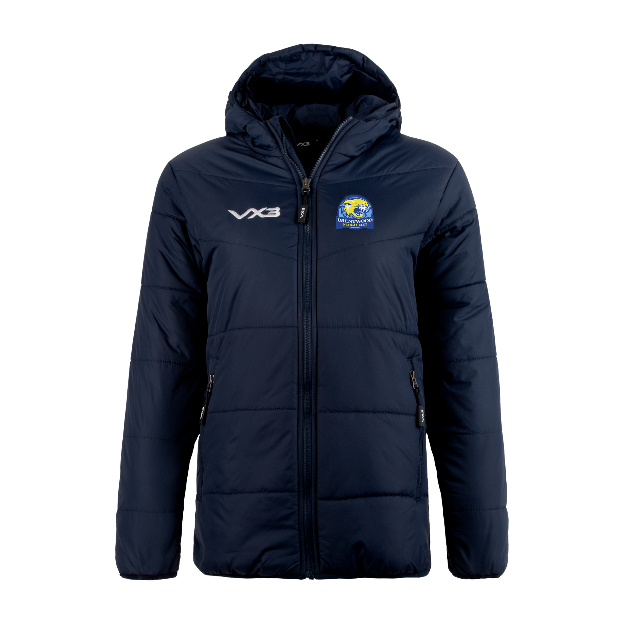 Brentwood Netball Club Lorica Ladies Quilted Jacket