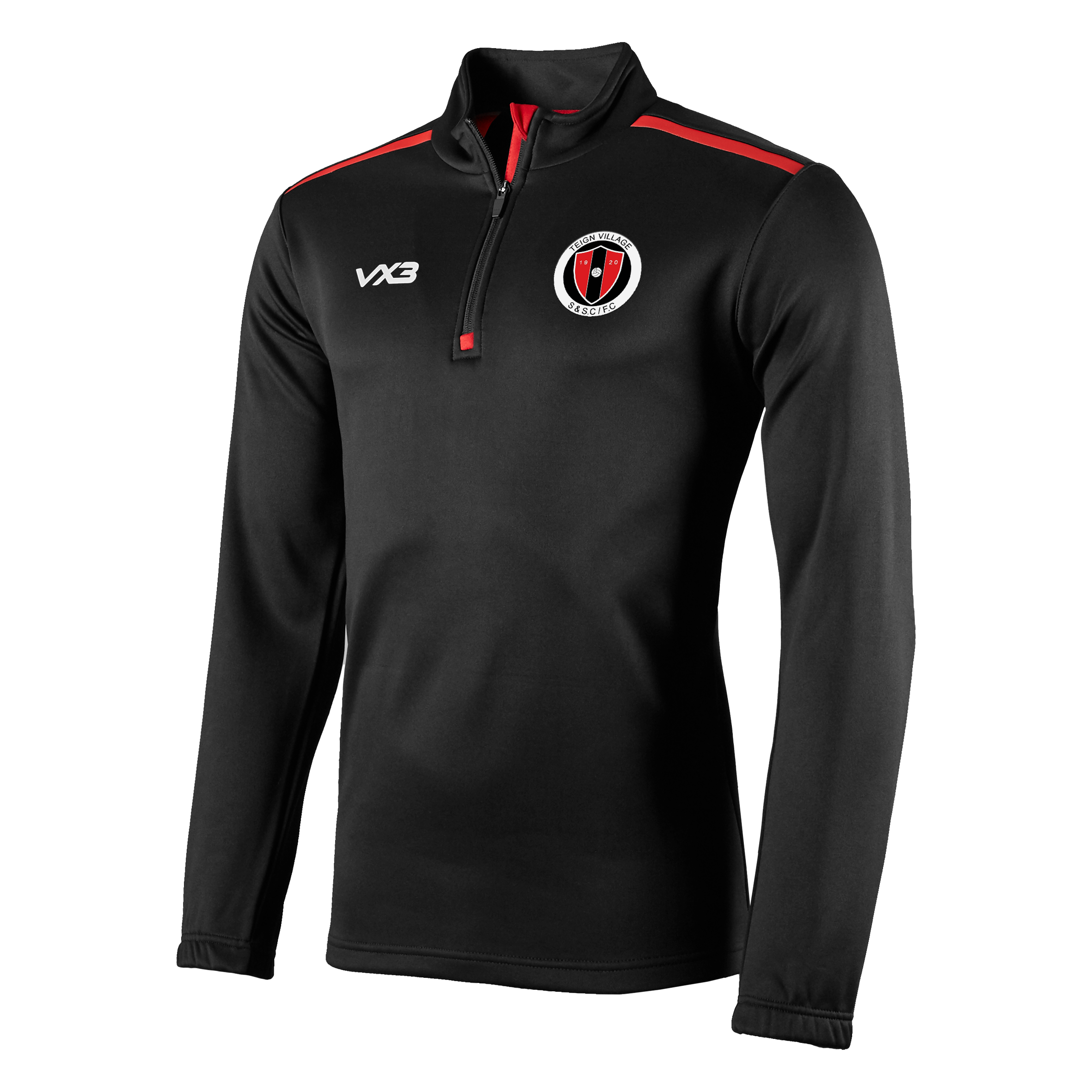 Teign Village FC Fortis Youth Half Zip Sweat