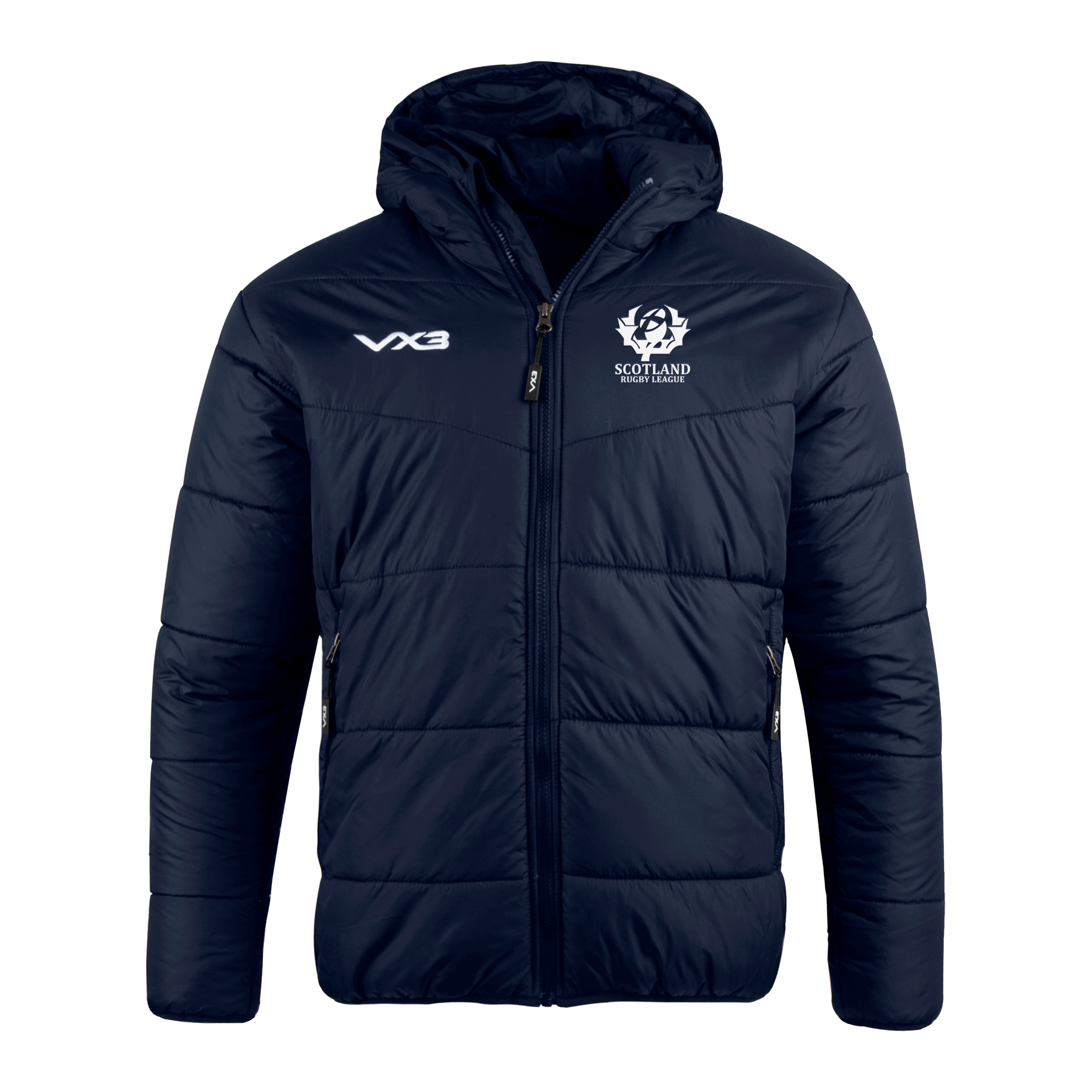 Scotland Rugby League Players Lorica Youth Quilted Jacket