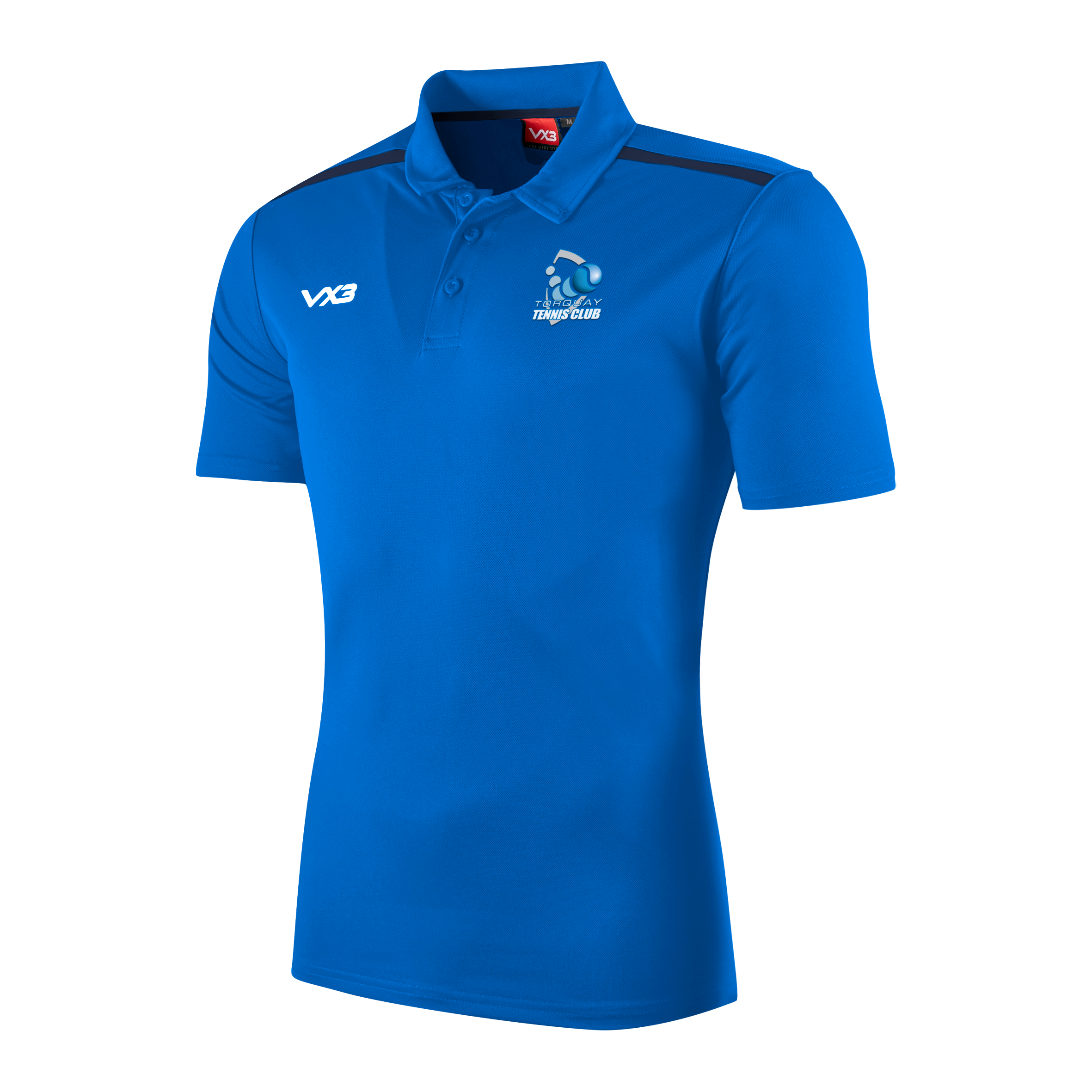 Torquay Tennis Club Fortis Youth Polo Royal/Navy