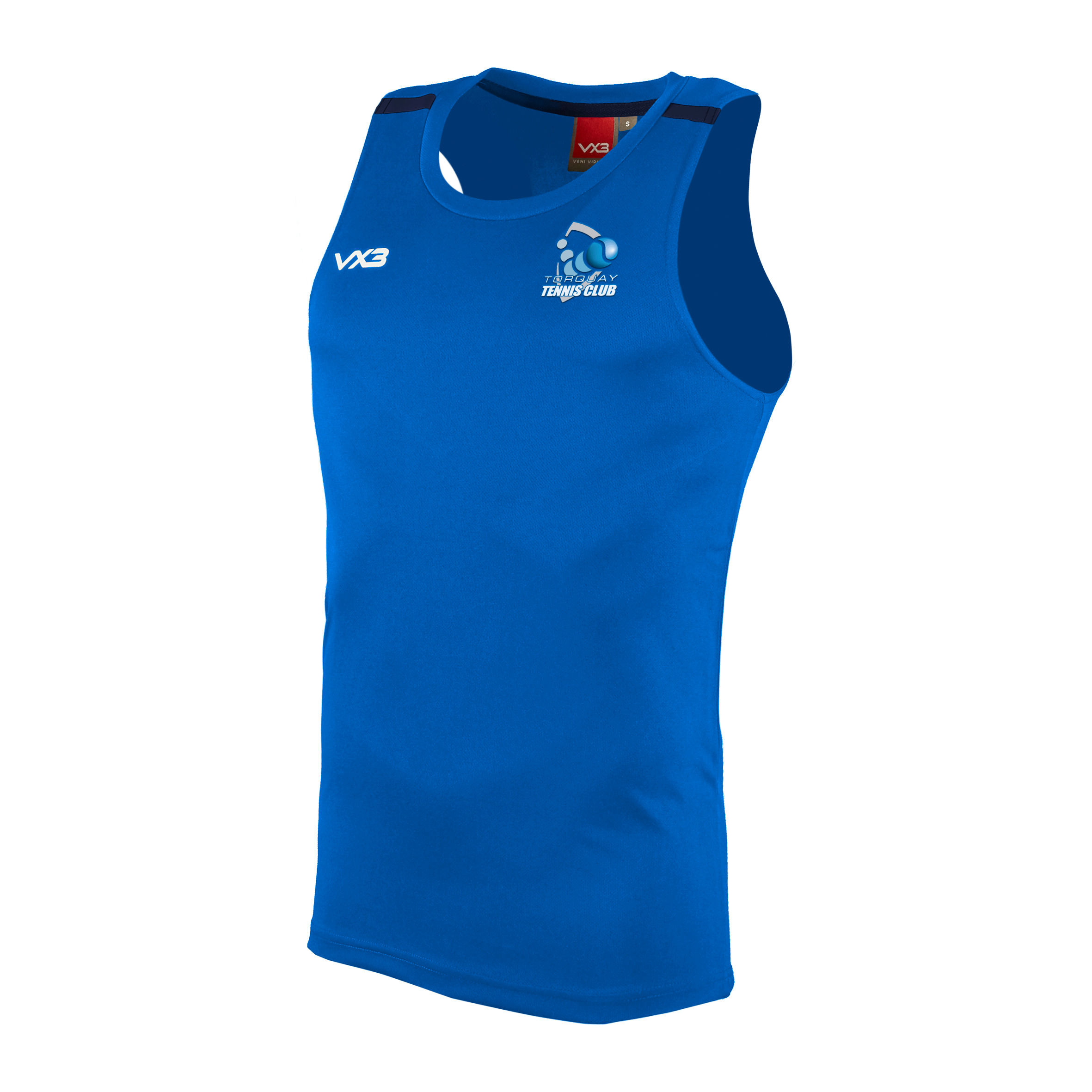 Torquay Tennis Club Fortis Vest Royal