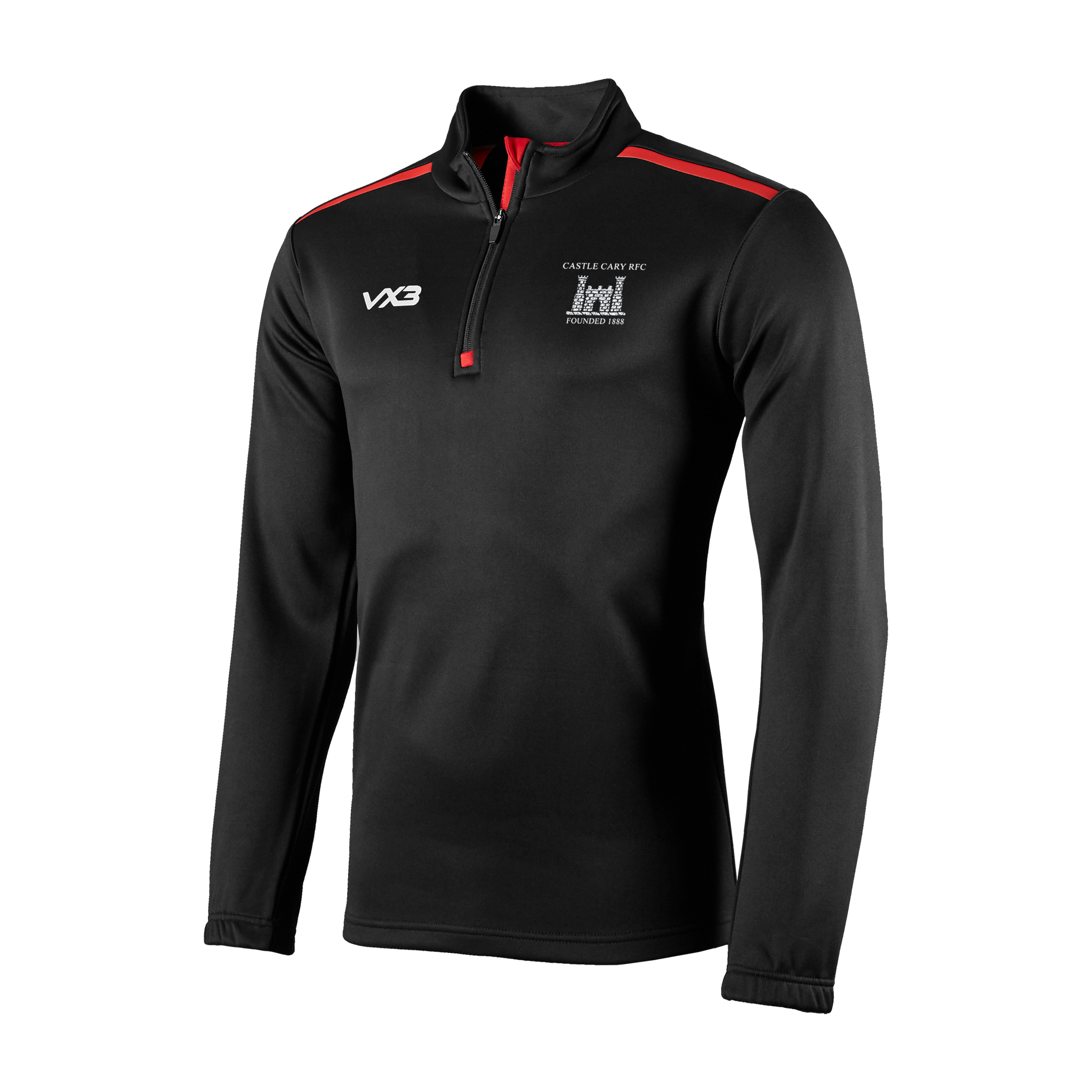 Castle Cary RFC Fortis Youth Half Zip Sweat