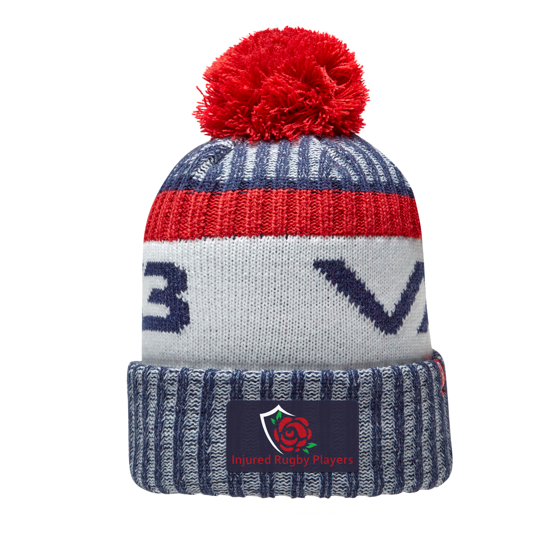 Injured Rugby Players Marl Bobble Hat