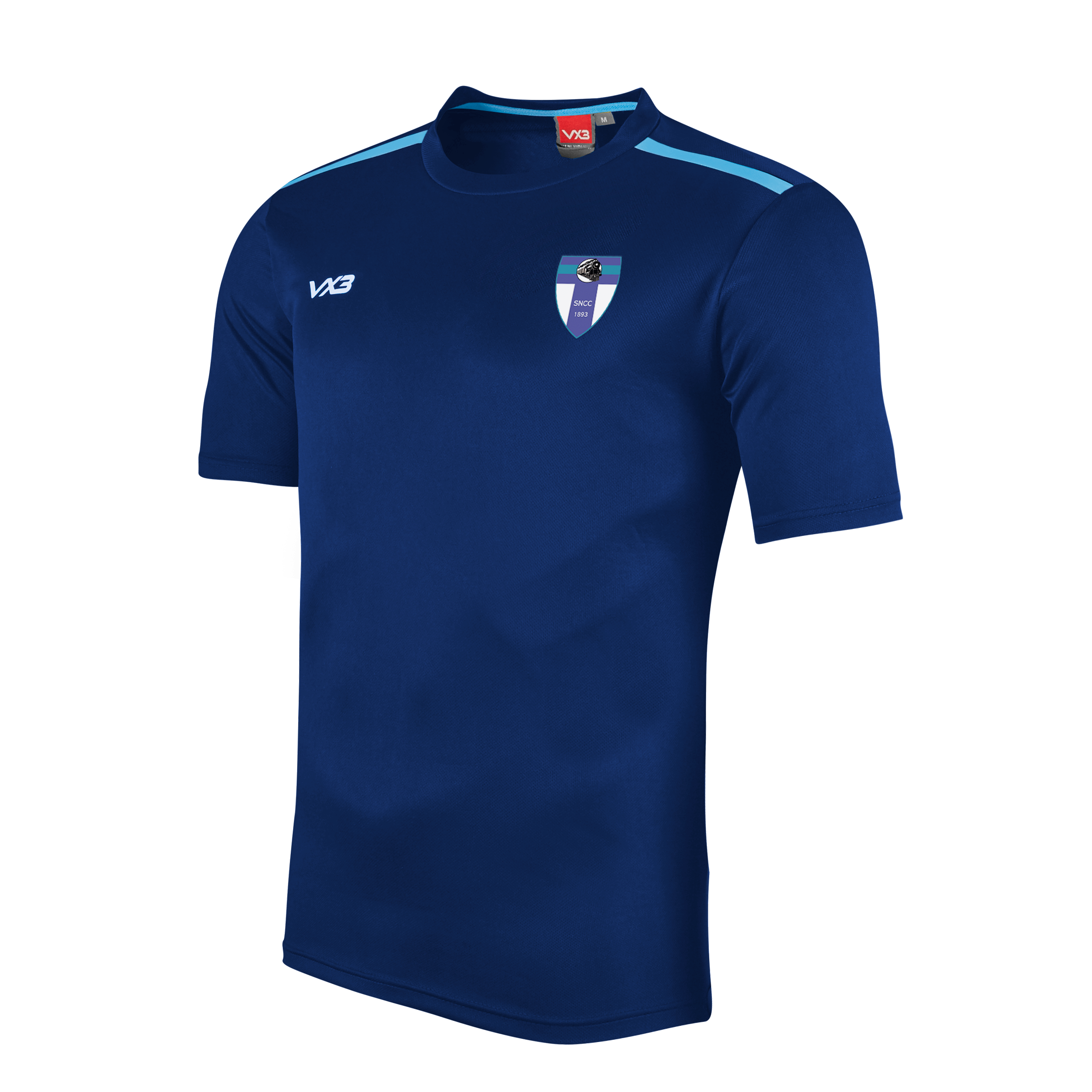 South Nutfield Cricket Club Fortis Tee Navy/Sky