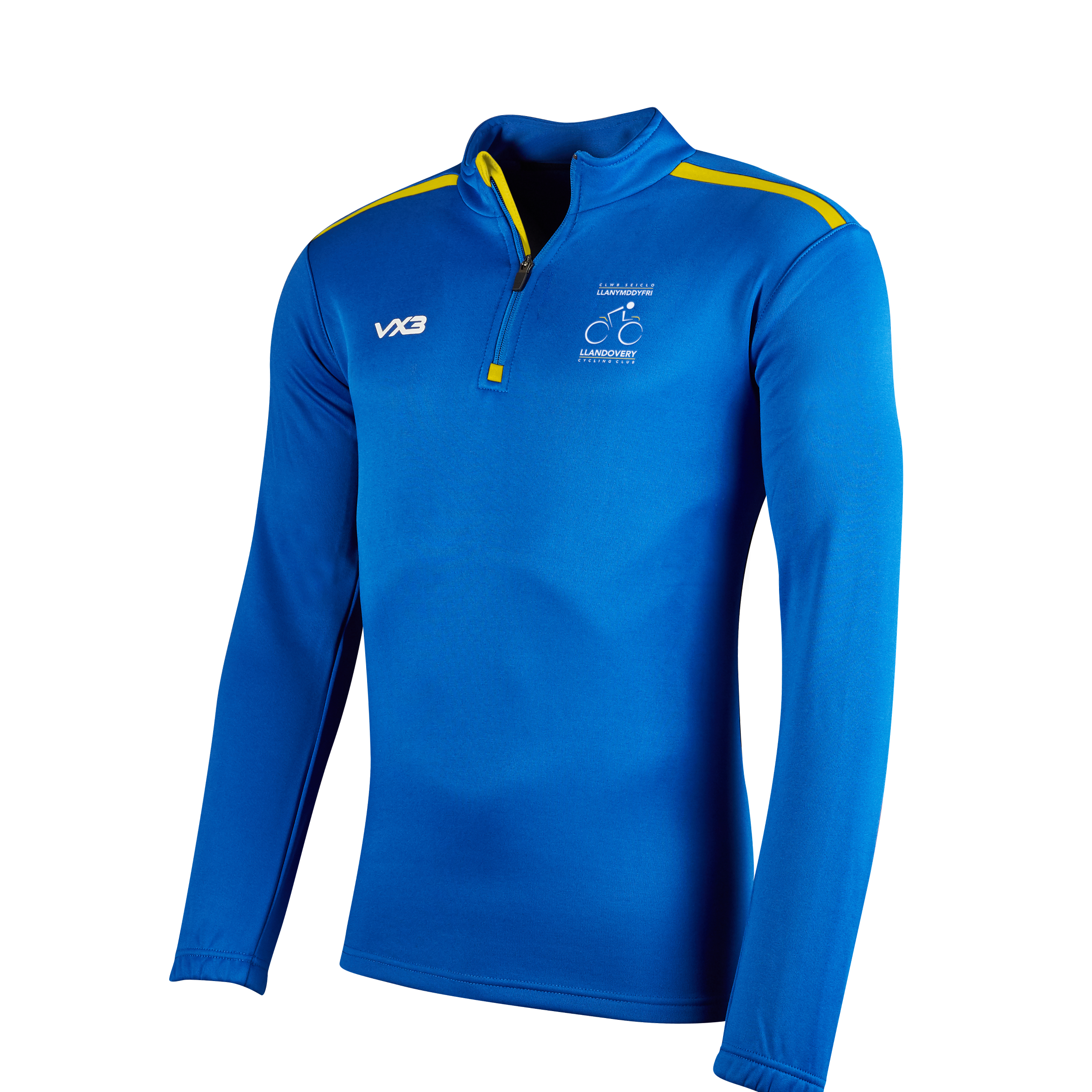 Clwb Seiclo Llanymddyfri Fortis Youth Half Zip Sweat