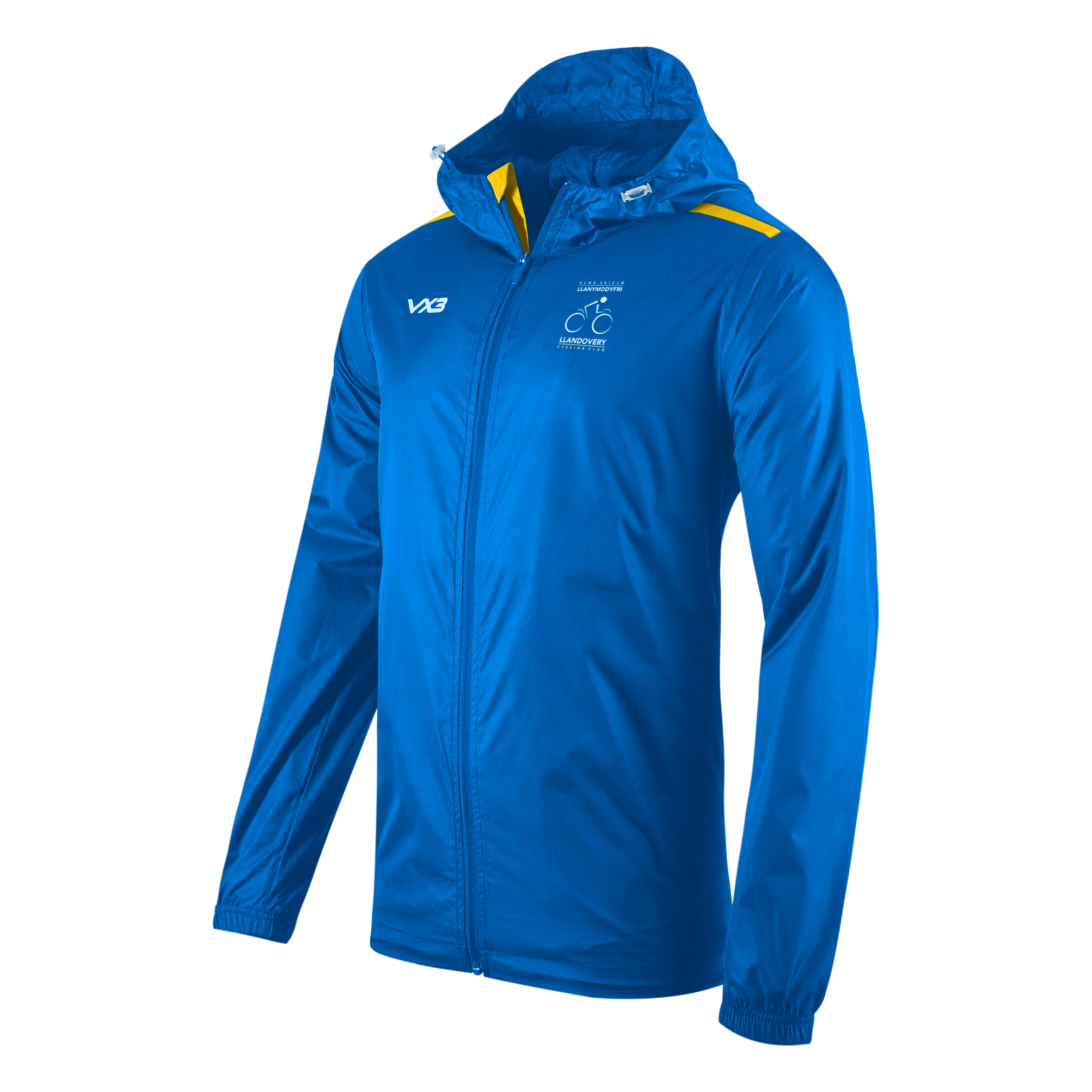 Clwb Seiclo Llanymddyfri Fortis Youth Full Zip Rain Jacket
