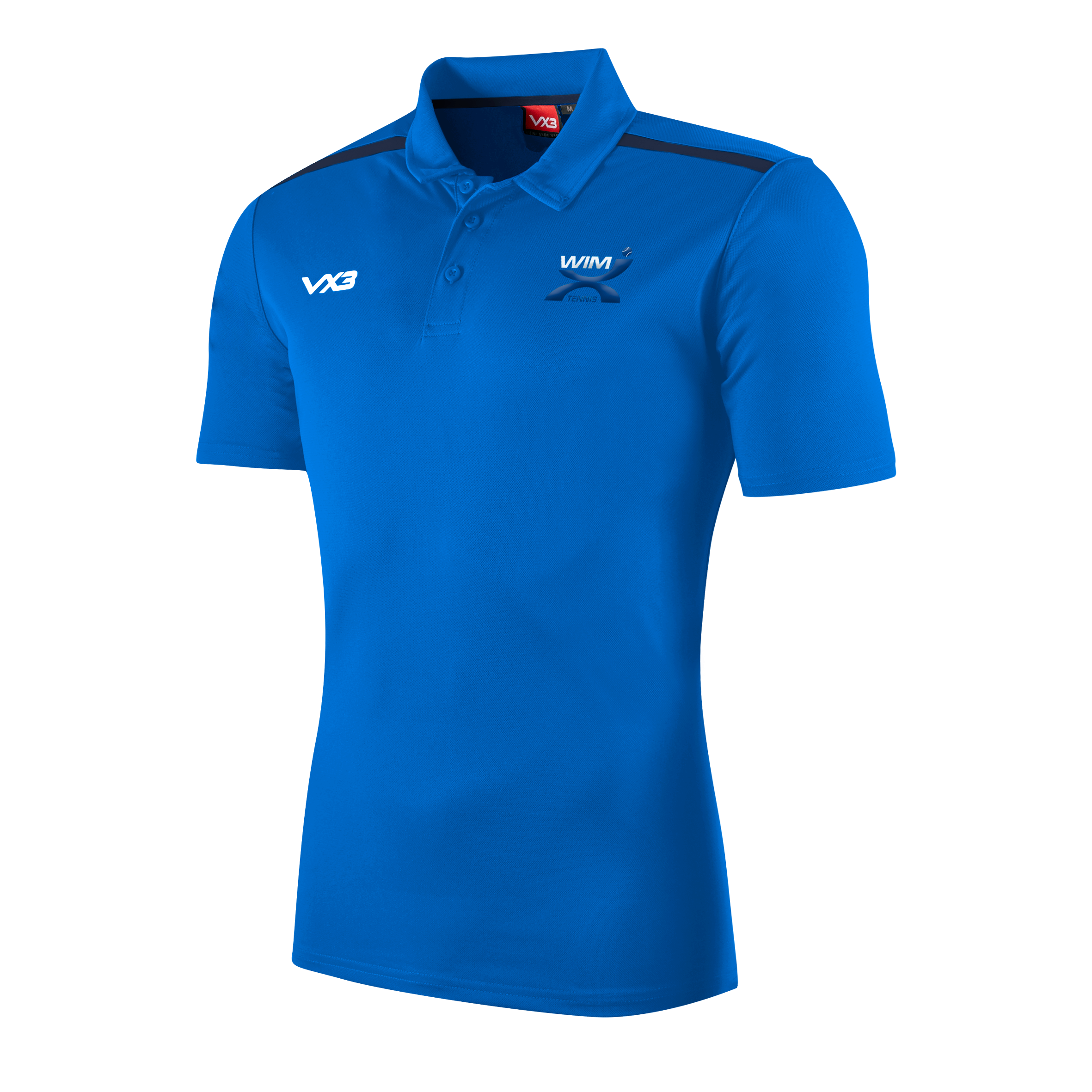 WIMX Tennis Fortis Polo Royal/Navy