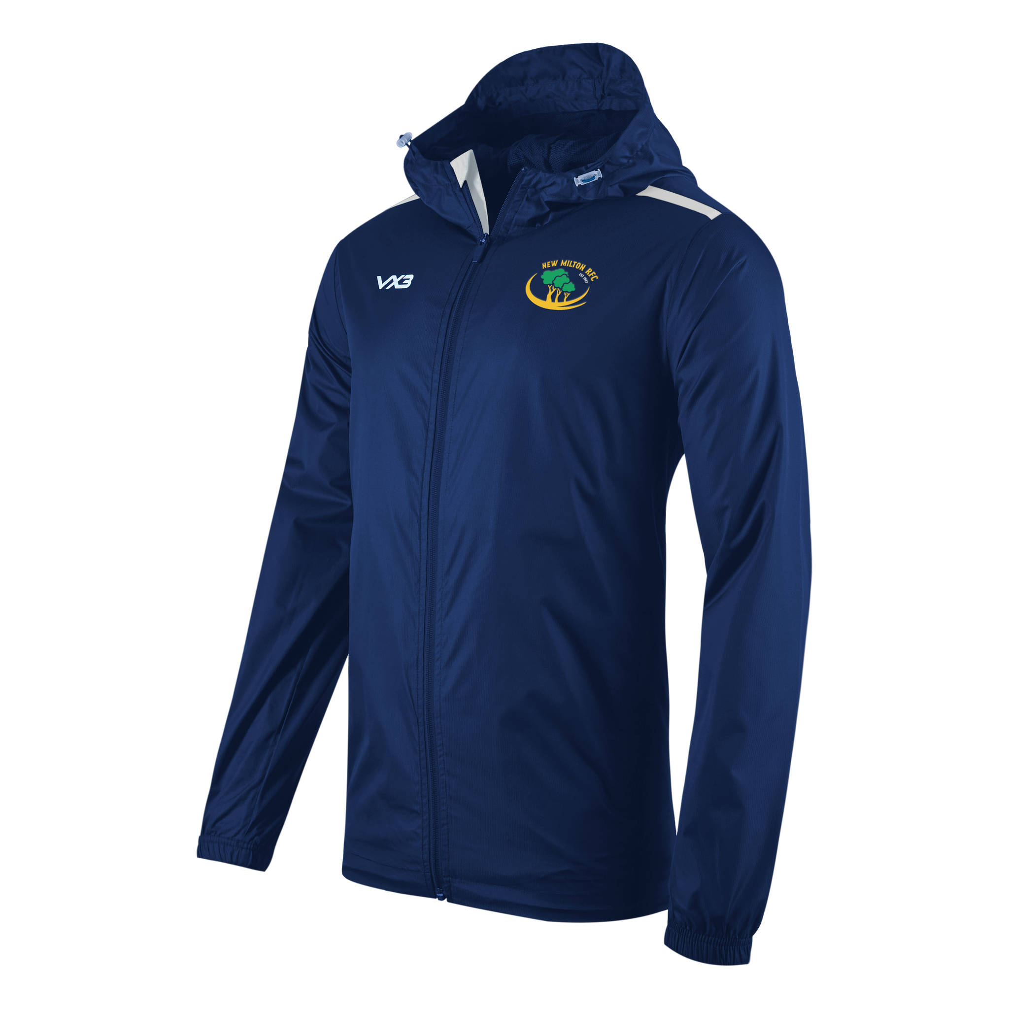 New Milton & District RFC Fortis Full Zip Rain Jacket