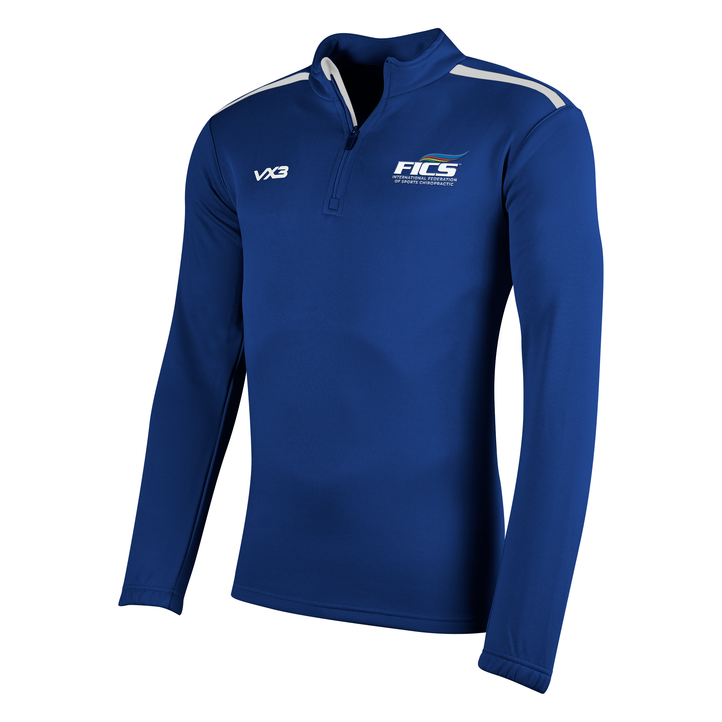FICS - International Federation of Sports Chiropractic Fortis Half Zip Sweat