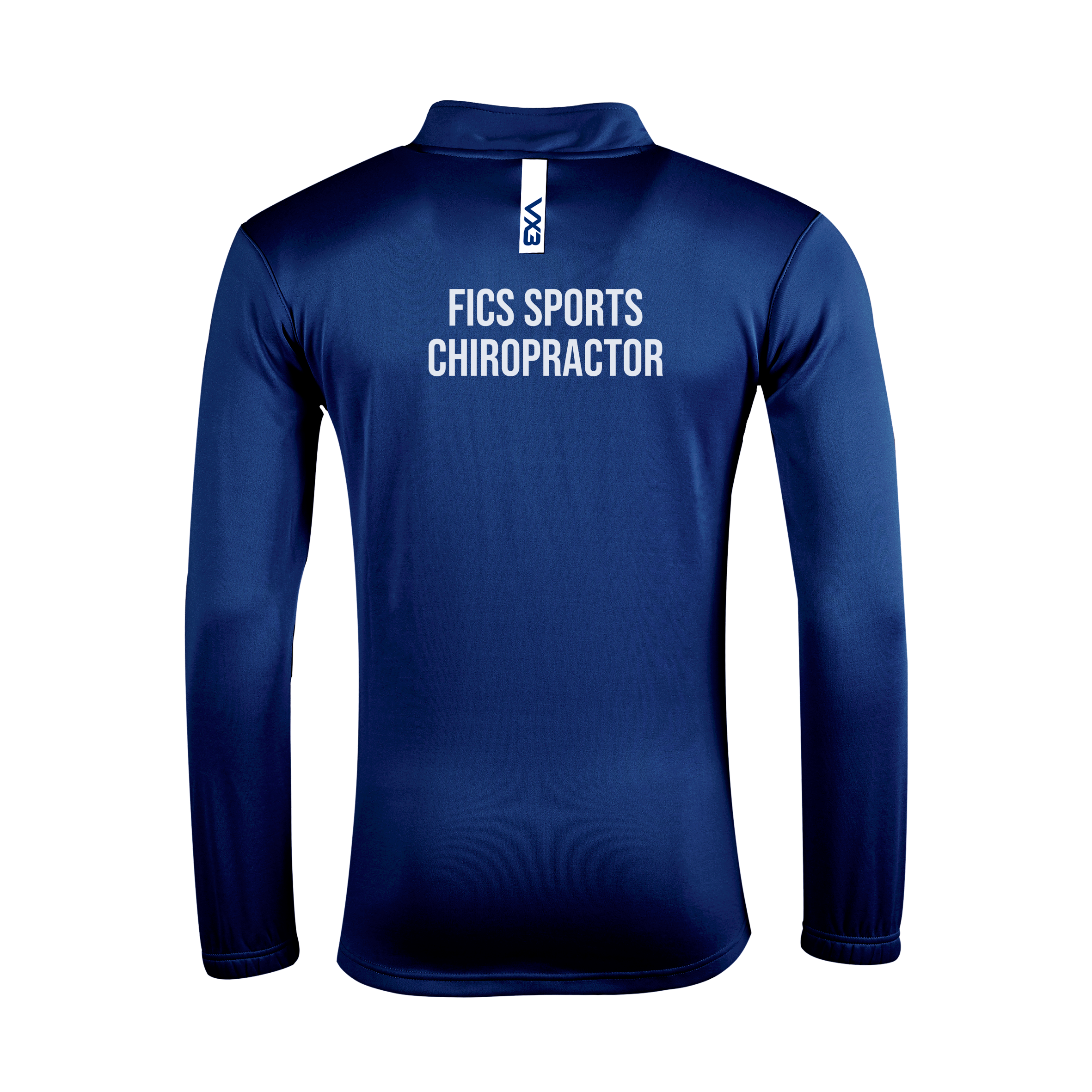 FICS - International Federation of Sports Chiropractic Fortis Half Zip Sweat
