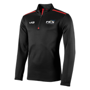 FICS Games Store Fortis Half Zip Sweat Red