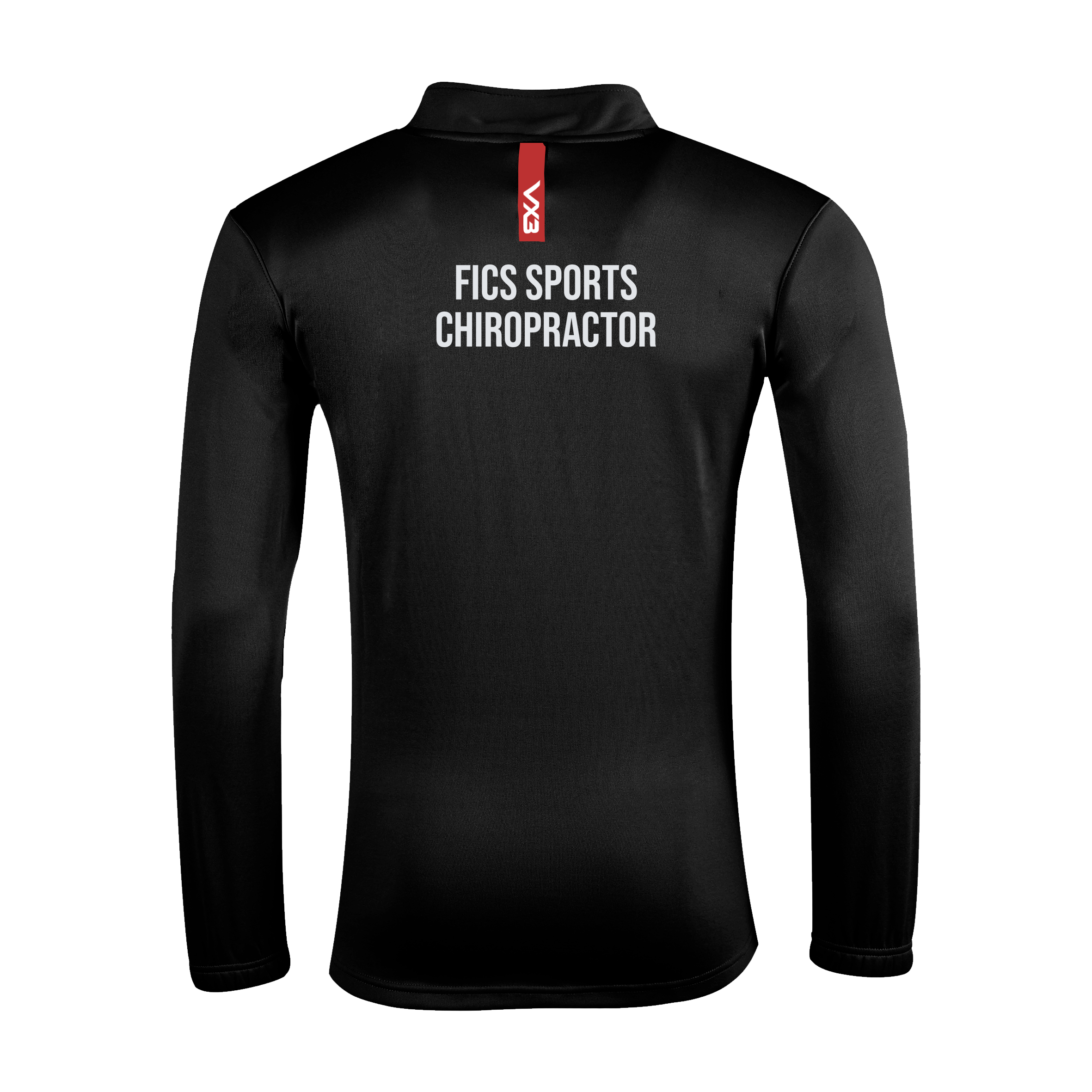 FICS Games Store Fortis Half Zip Sweat Red