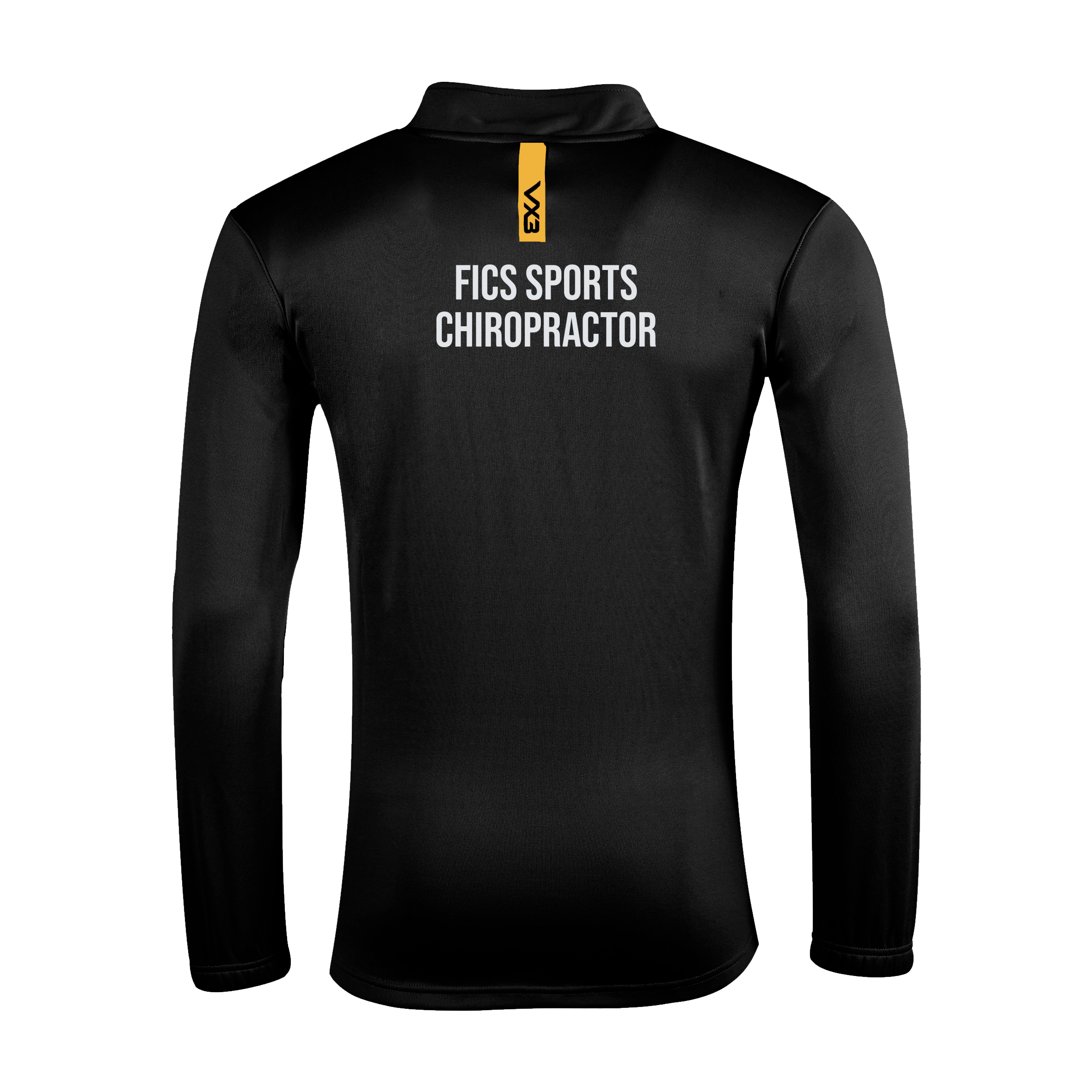 FICS Games Store Fortis Half Zip Sweat Amber