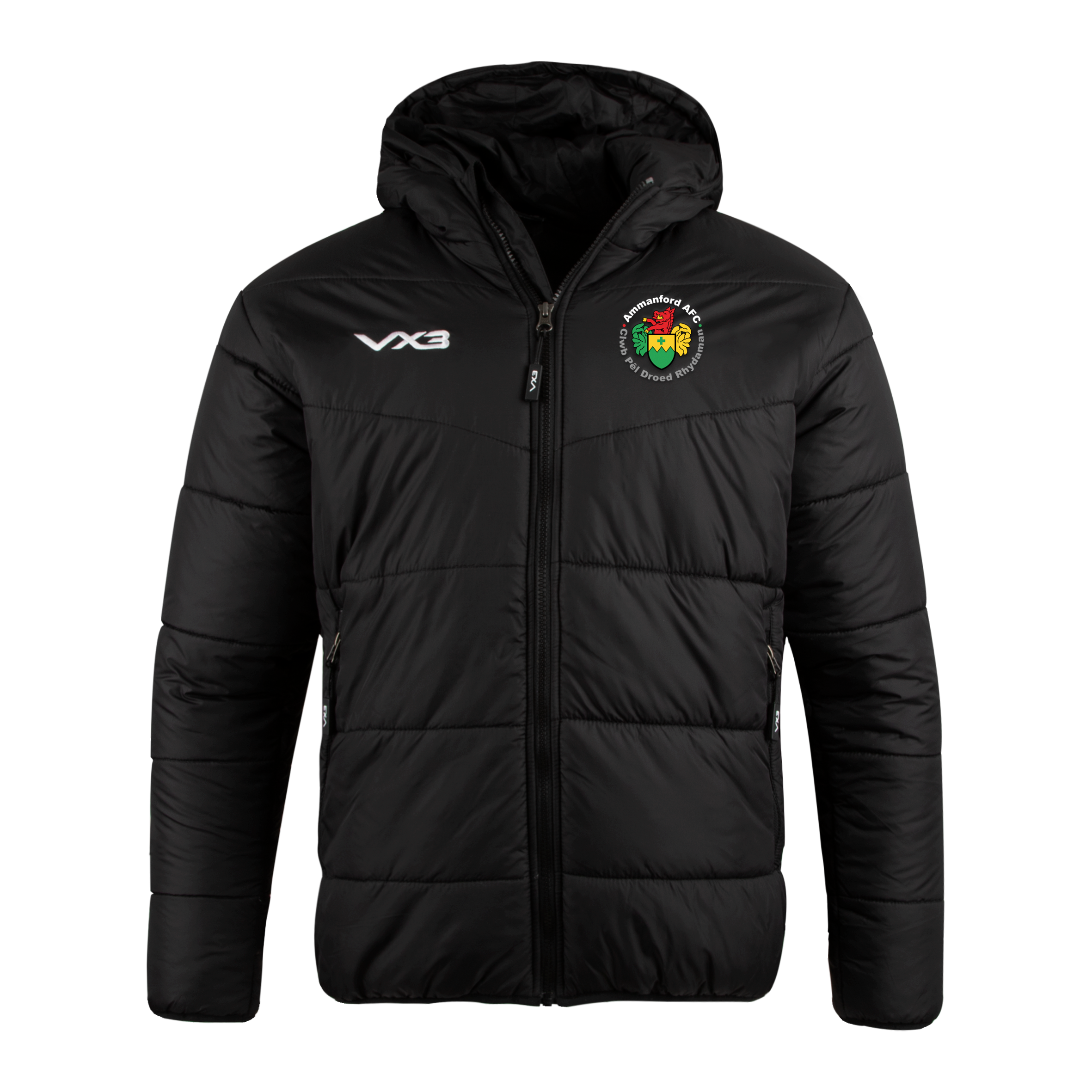 Ammanford AFC Lorica Youth Quilted Jacket