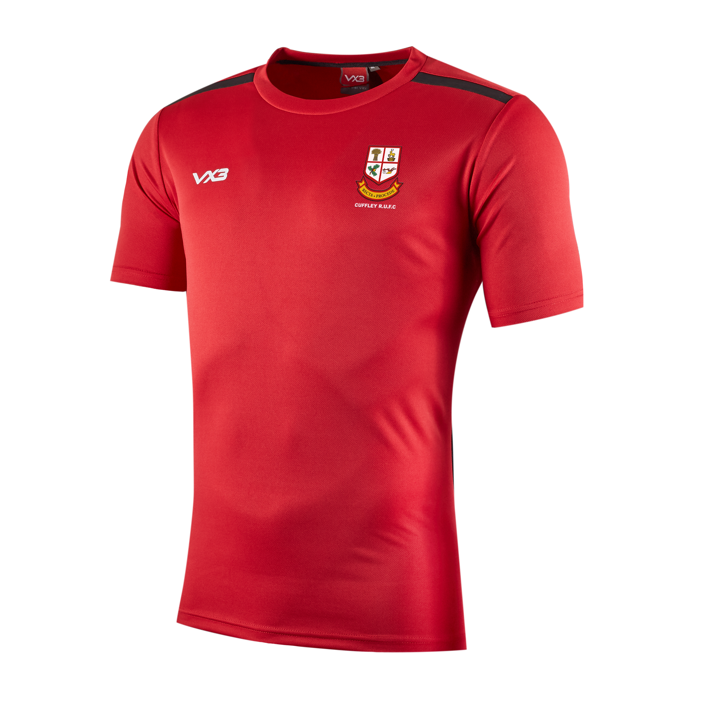 Cuffley RFC Fortis Youth Tee Red