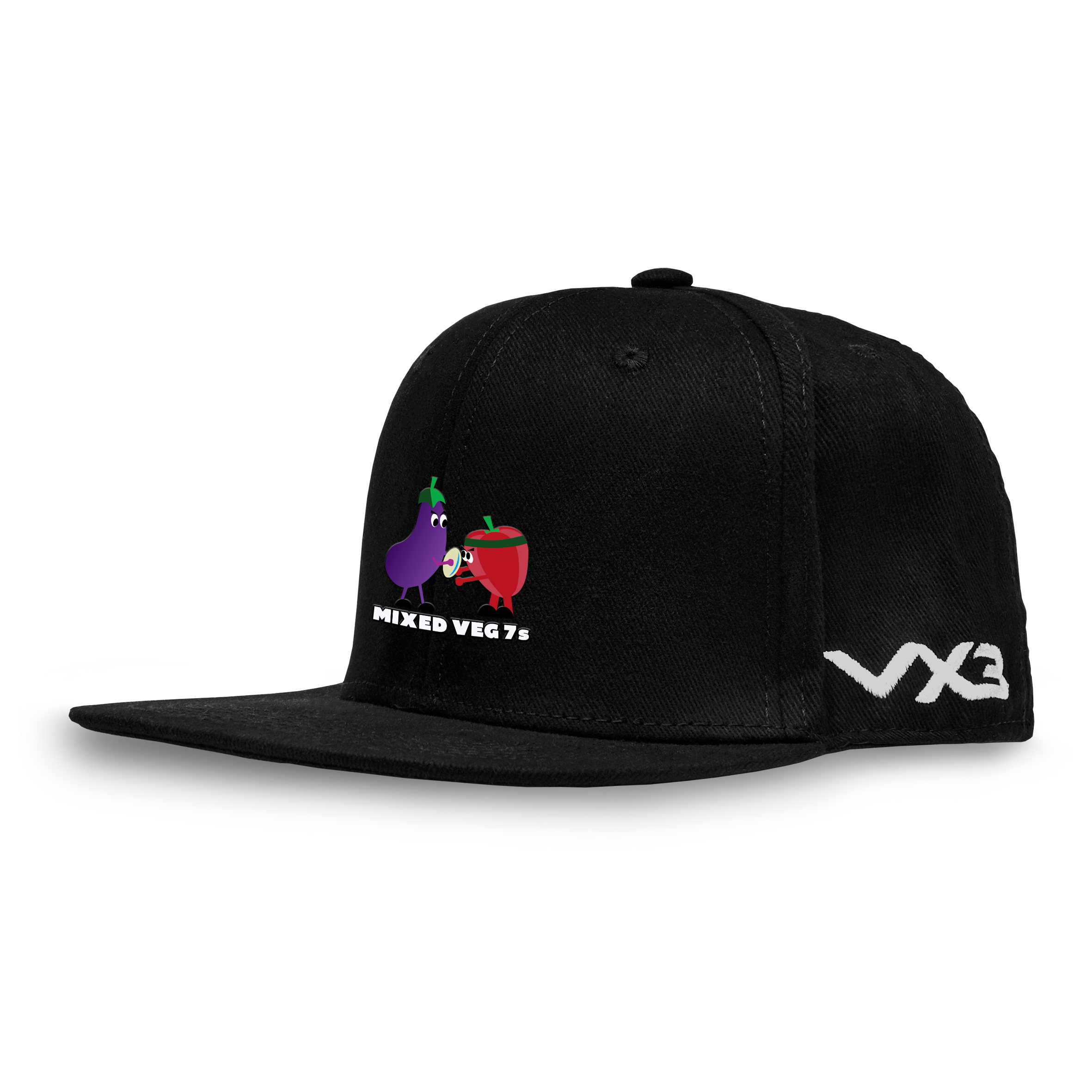 Mixed Veg 7s Snapback Cap