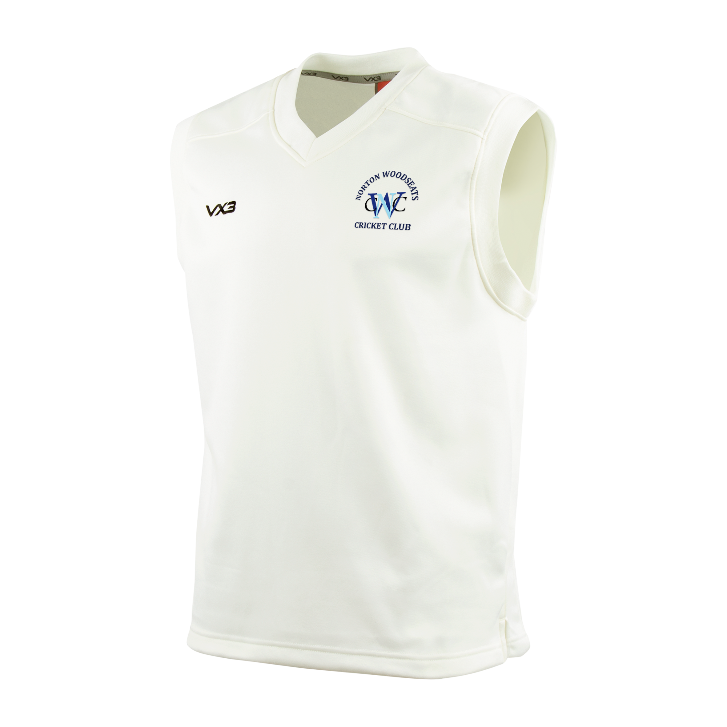 Norton Woodseats Cricket Club Whites Slipover